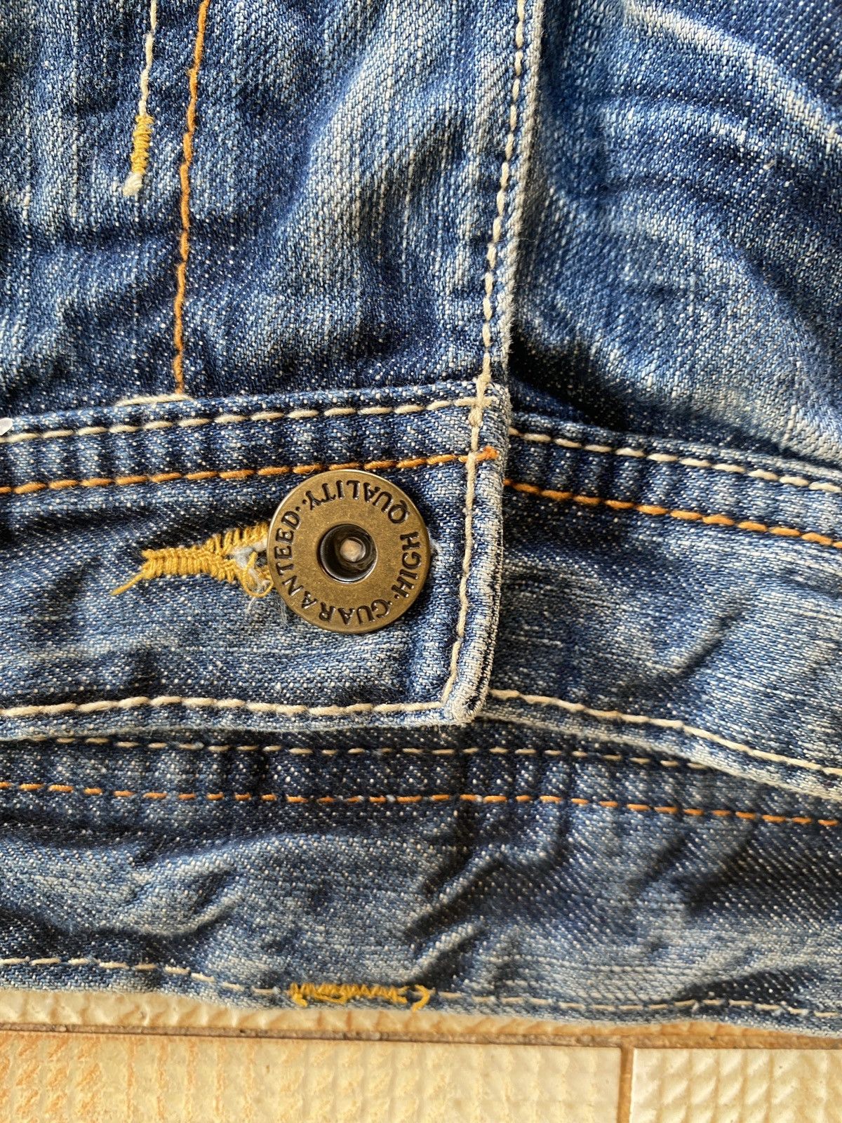 PPFM Japanese unbrand straight cut denim Size US 32 / EU 48 - 6 Thumbnail