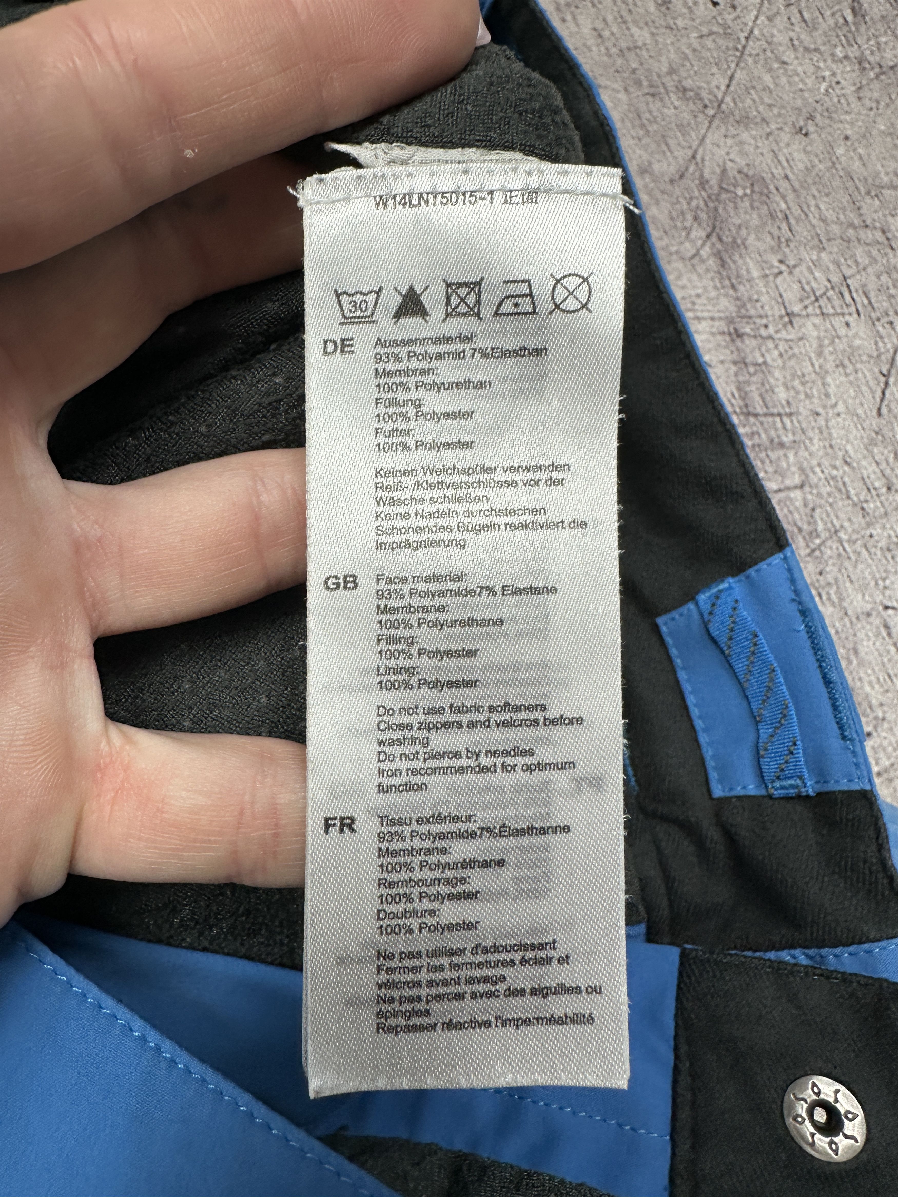 Mammut Mammut Mens Ski Snowboard Pants Overall Size US 32 / EU 48 - 8 Thumbnail