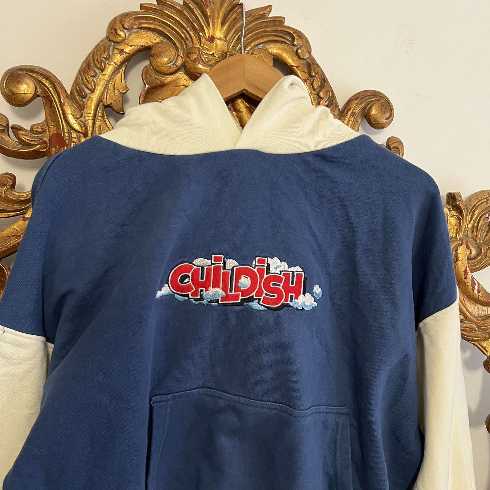 CHILDS Childish Hoodie Baggy Boxy TGF Park SkateGang Style Y2K Size US XS / EU 42 / 0 - 4 Thumbnail