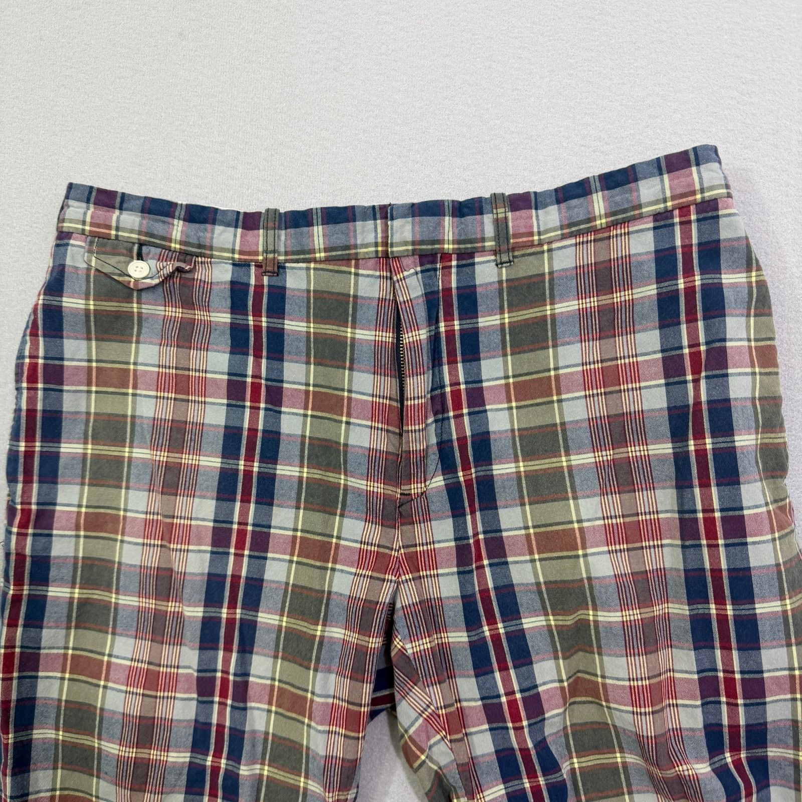 Polo Ralph Lauren Vintage Polo Ralph Lauren Shorts Men's 38 Plaid 11" Inseam Size US 38 / EU 54 - 2 Thumbnail