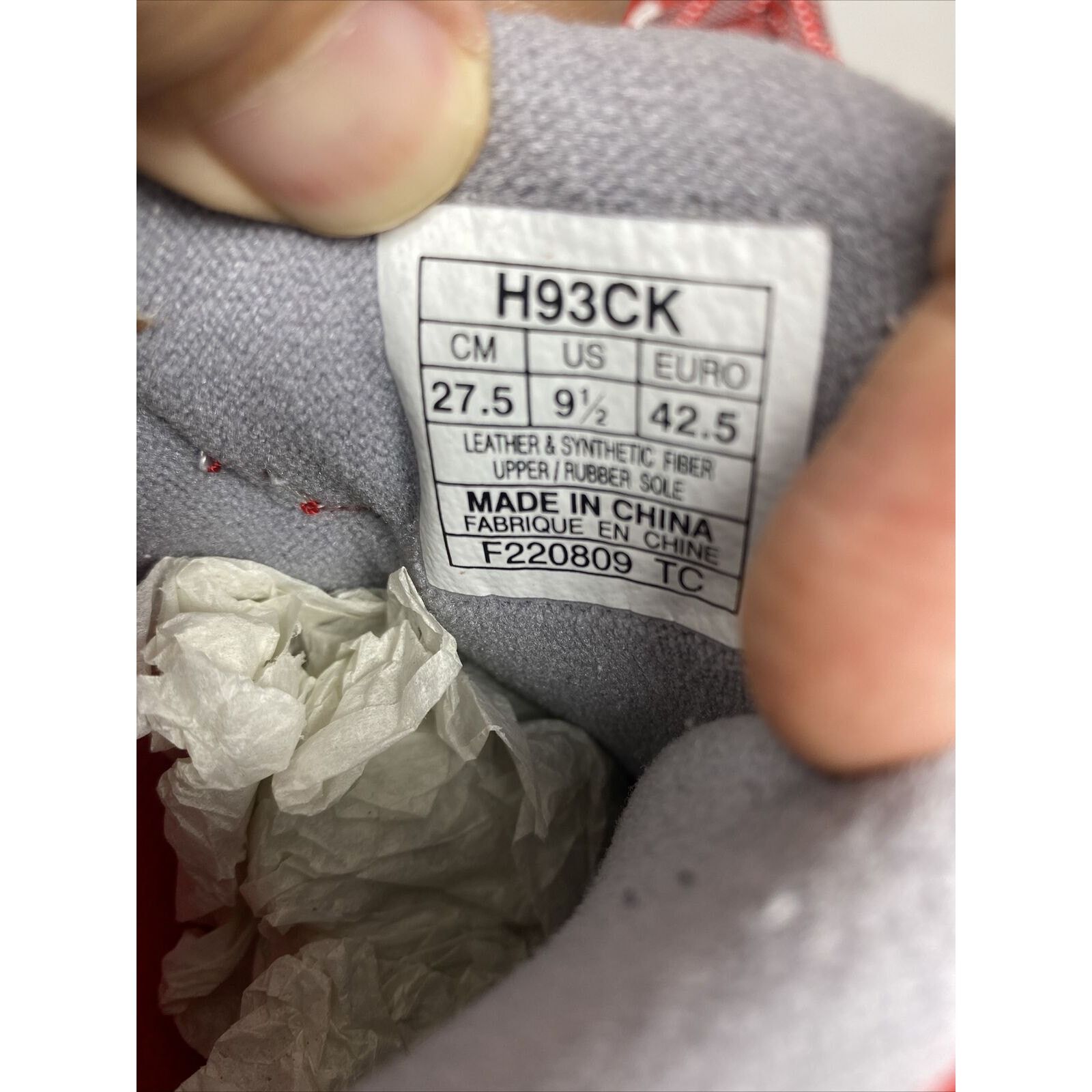 Asics NICE KICKS ASICS DAVIDZ RONNIE FIEG GEL LYTE III RED Size US 9.5 / EU 42-43 - 8 Thumbnail