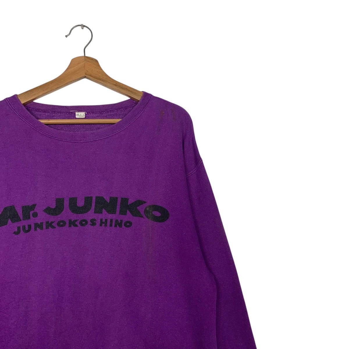 Mr. Junko Mr Junko Koshino Crewneck Purple Sweatshirt Size US L / EU 52-54 / 3 - 5 Thumbnail