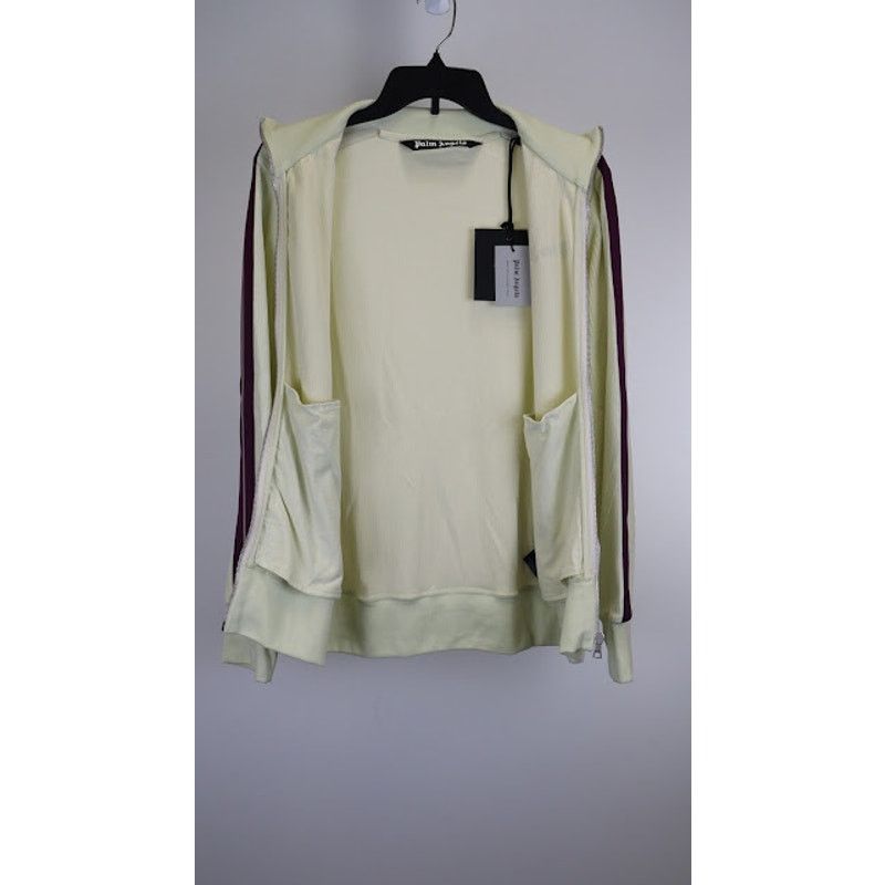 Palm Angels o1rshd1 Q:2 / Cord Fleece Track Jacket in Light Grey/Purple Size US M / EU 48-50 / 2 - 12 Thumbnail