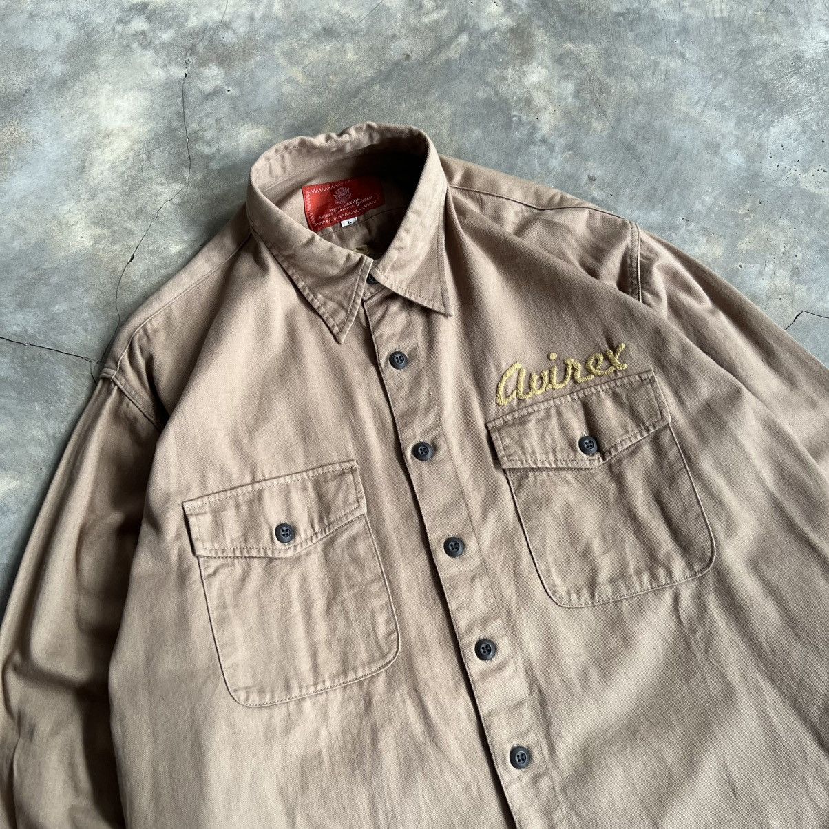 Avirex Vintage Avirex Taipei Taiwan Dragon Button up Shirt Size US L / EU 52-54 / 3 - 4 Thumbnail