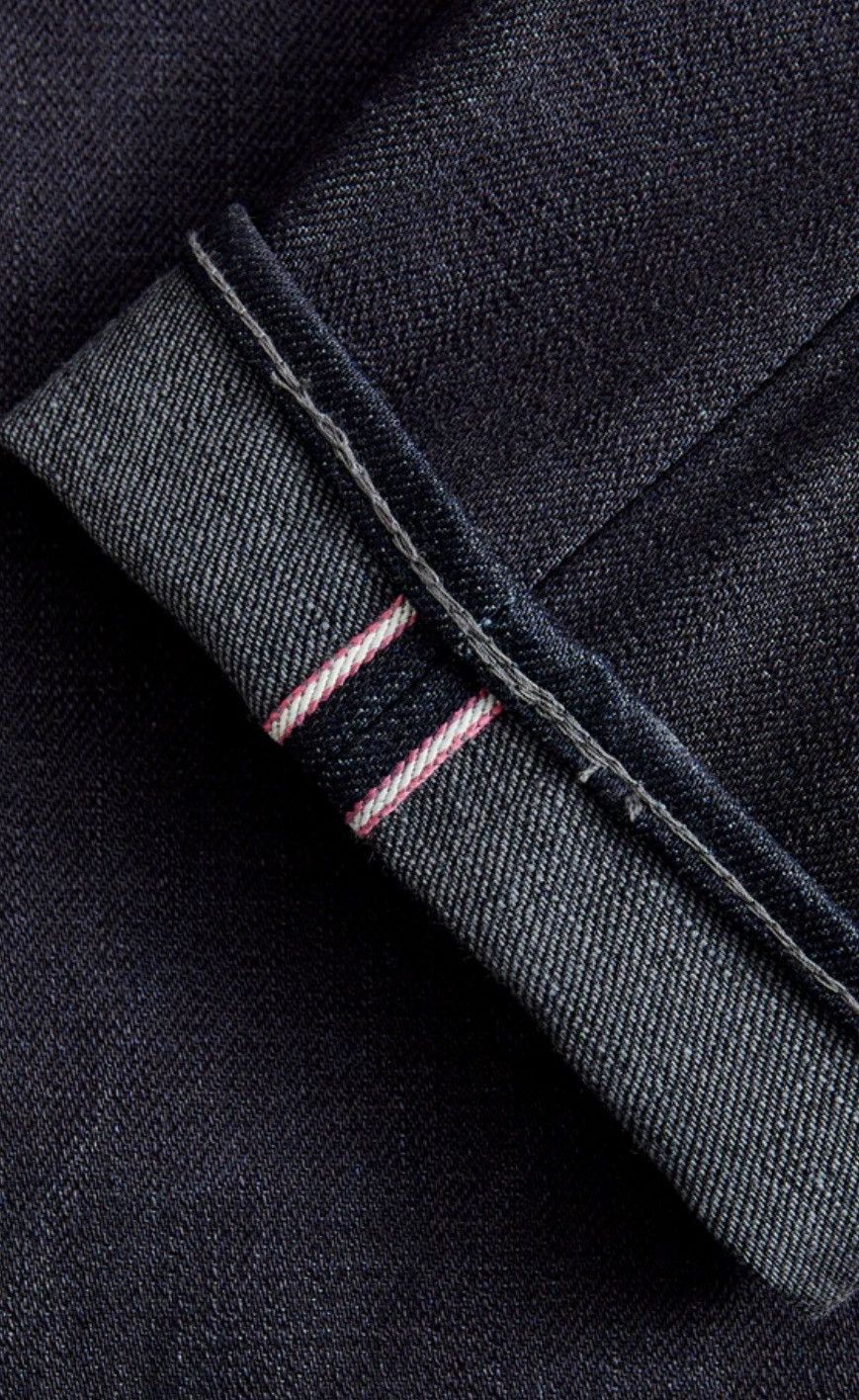 Momotaro Jeans 0306-52G "Indigo x Grey" 18oz Selvedge Denim Size US 34 / EU 50 - 2 Thumbnail