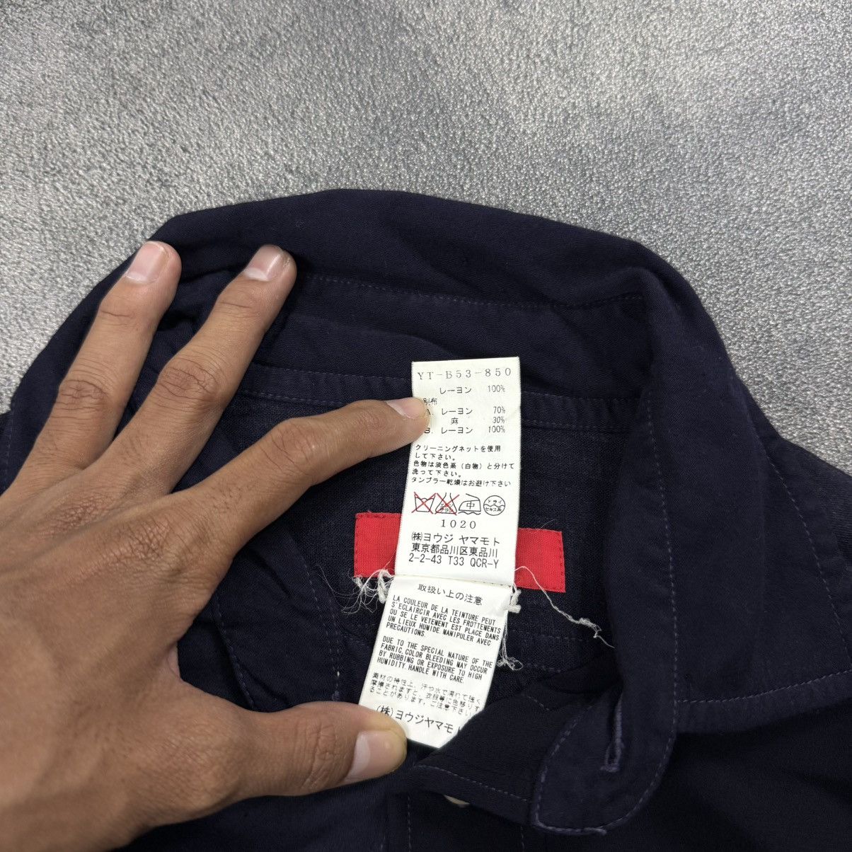 Yohji Yamamoto Y's Yohji Yamamoto buttonshirt fit rayon and linen Size XS / US 0-2 / IT 36-38 - 9 Thumbnail