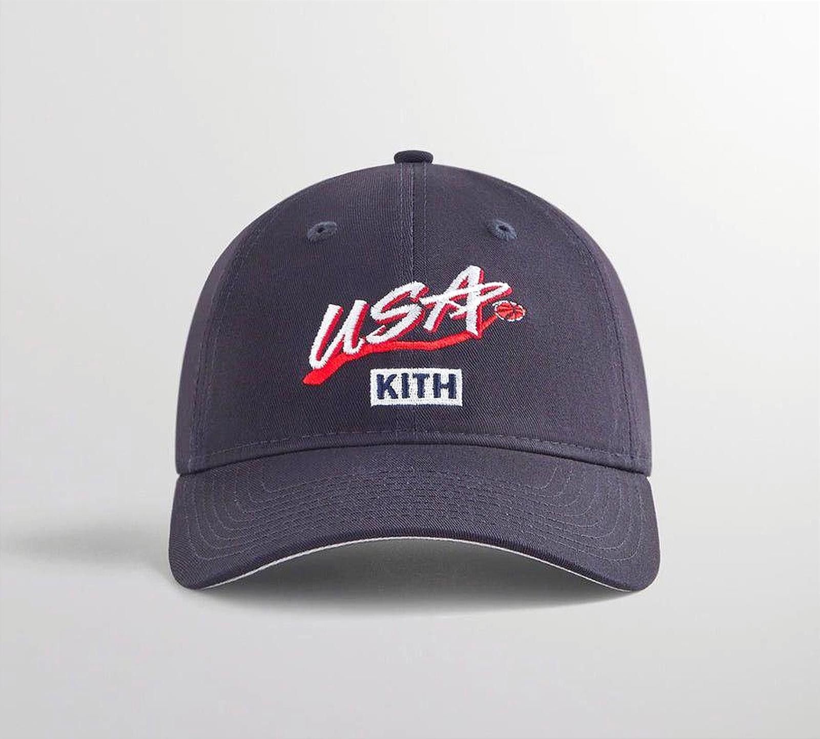 Kith Kith USA Basketball Aaron Cap Navy Size ONE SIZE - 1 Thumbnail