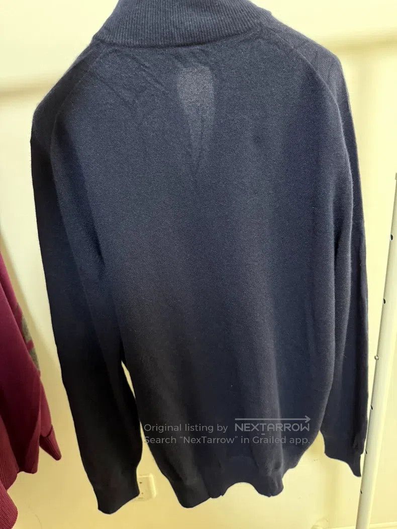 Brunello Cucinelli Brunello Cucinelli Half-zip cashmere sweater Size US L / EU 52-54 / 3 - 2 Thumbnail