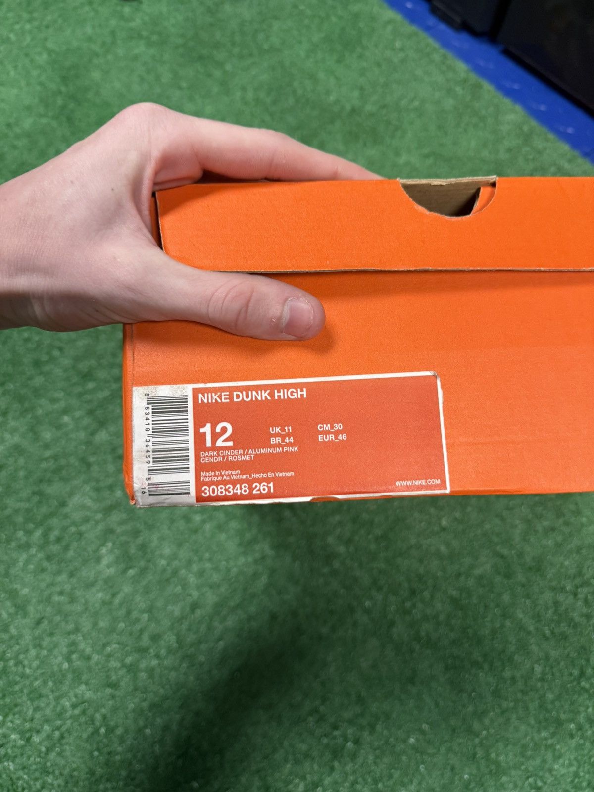 Nike SB Nike sb dunk hi easter polka dot Size US 12 / EU 45 - 11 Thumbnail