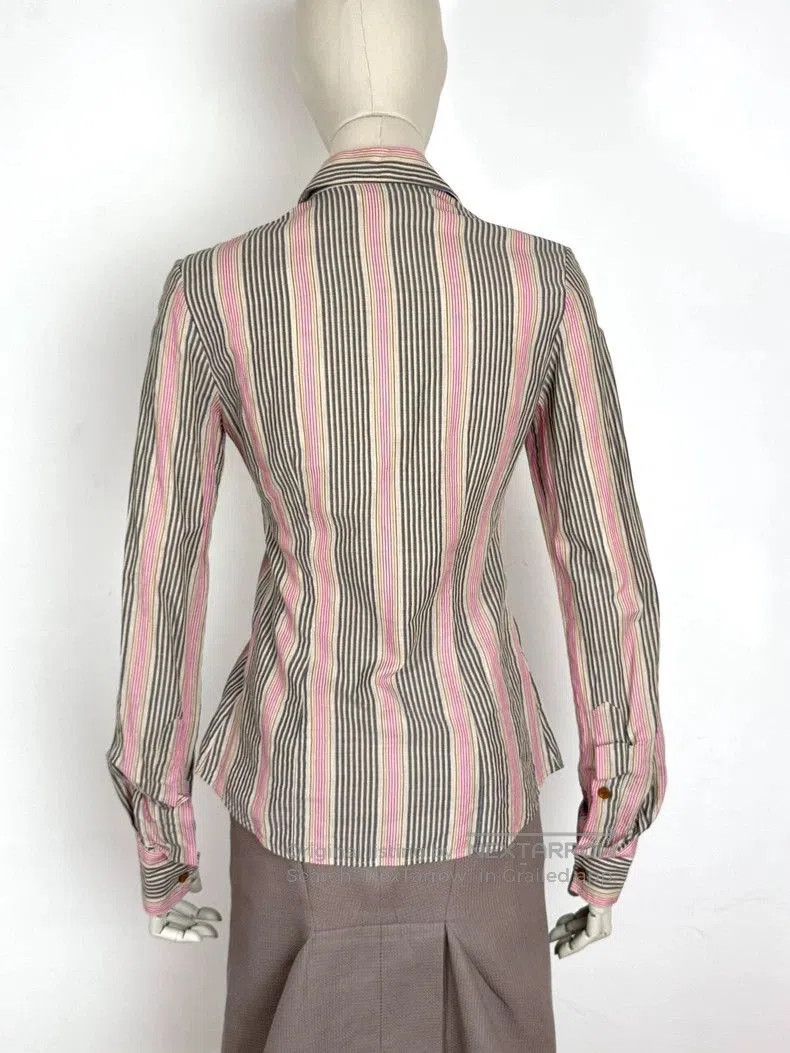 Vivienne Westwood Vivienne Westwood Striped Retro Shirt. Size US M / EU 48-50 / 2 - 6 Thumbnail