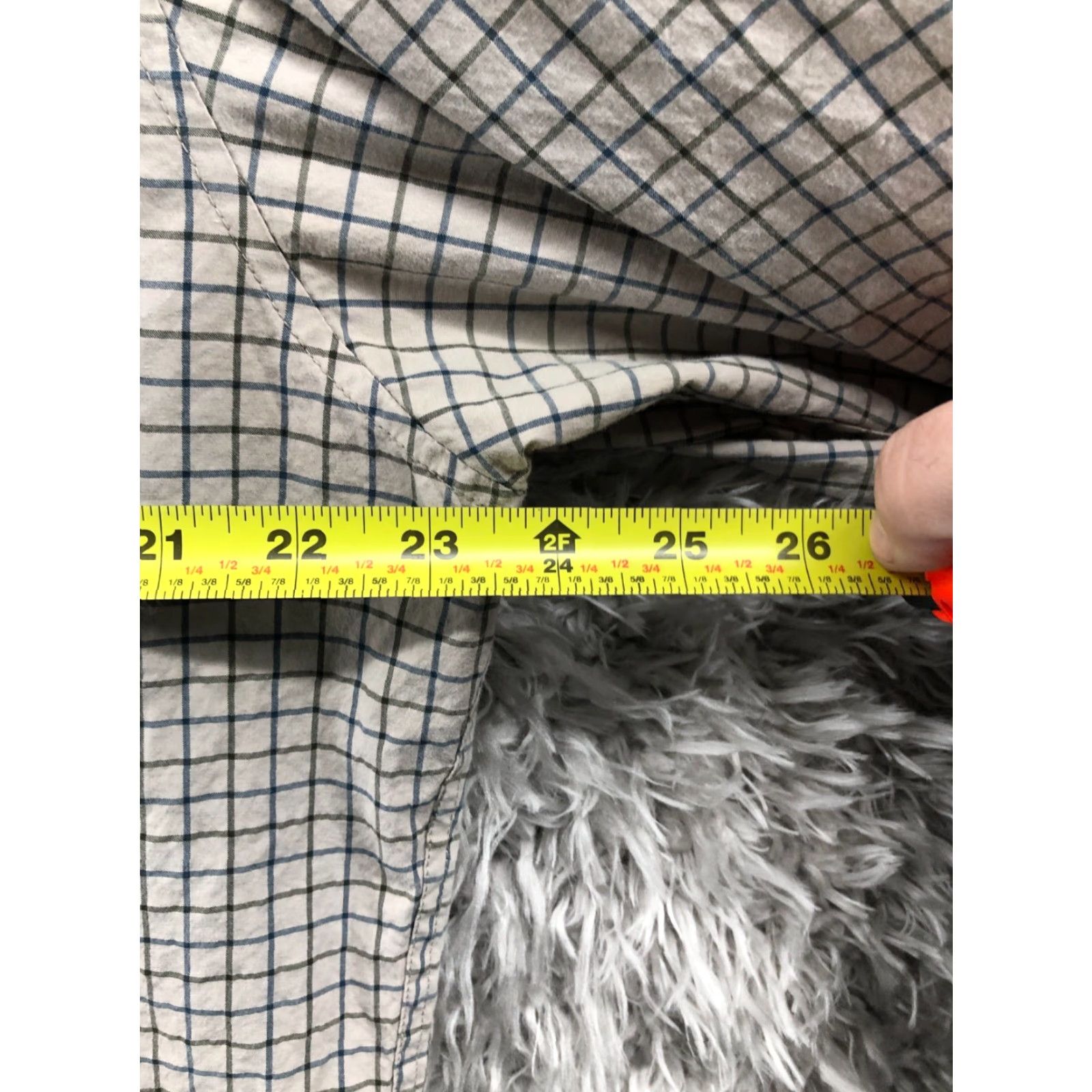 J.Crew J.Crew Slim Shirt Beige Grid Check Size 2XL Mens Long Sleeve Shirt Size US XXL / EU 58 / 5 - 4 Thumbnail