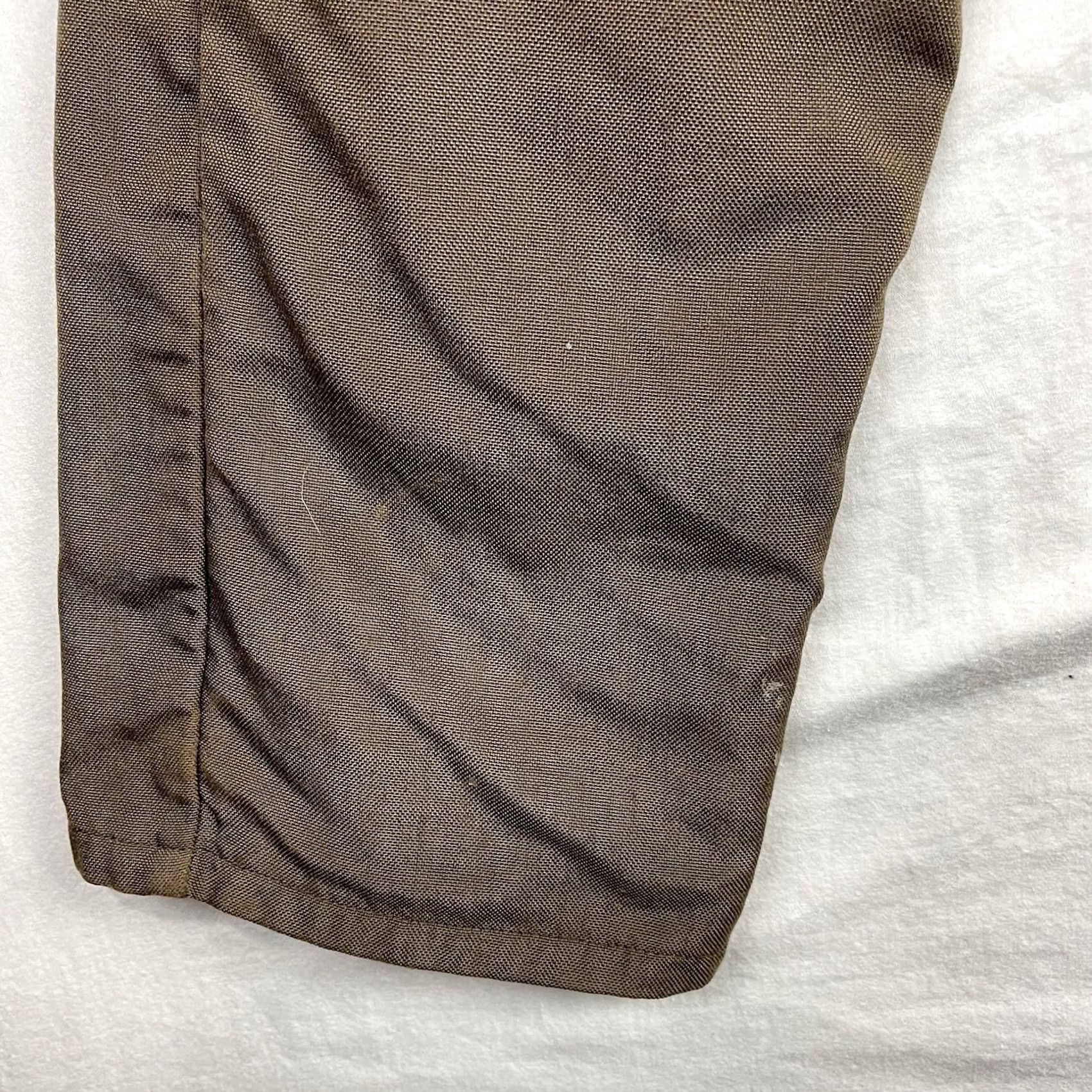 Wrangler VINTAGE Wrangler Pro Gear Pants Mens 40x30 RealTree Woodland Camo Brush Guard Hunting Jeans 5-Pocket Mens Green Camouflage Denim Cotton Wool? Size US 40 / EU 56 - 5 Thumbnail