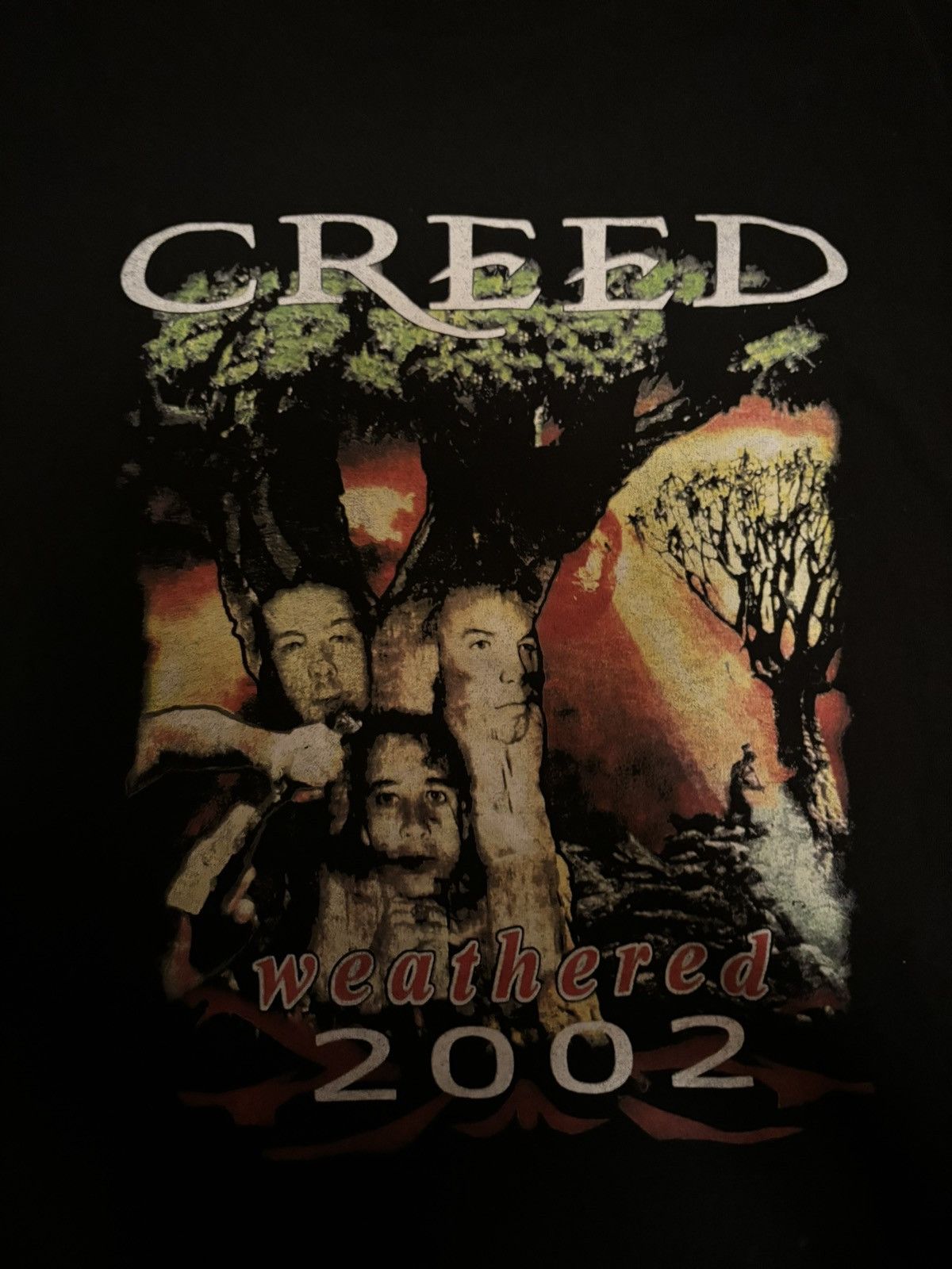Vintage vintage 2002 creed t shirt Size US M / EU 48-50 / 2 - 2 Thumbnail