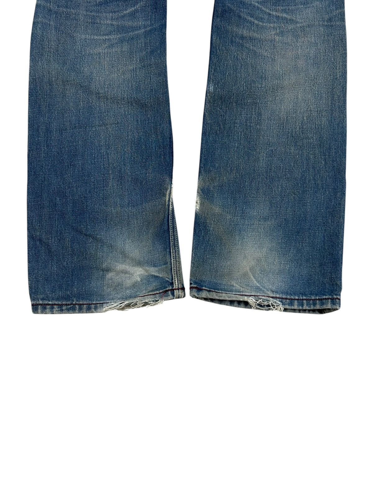 Diesel Diesel Trojan Jean Mud Washed Distressed Straight Cut Size US 30 / EU 46 - 9 Thumbnail