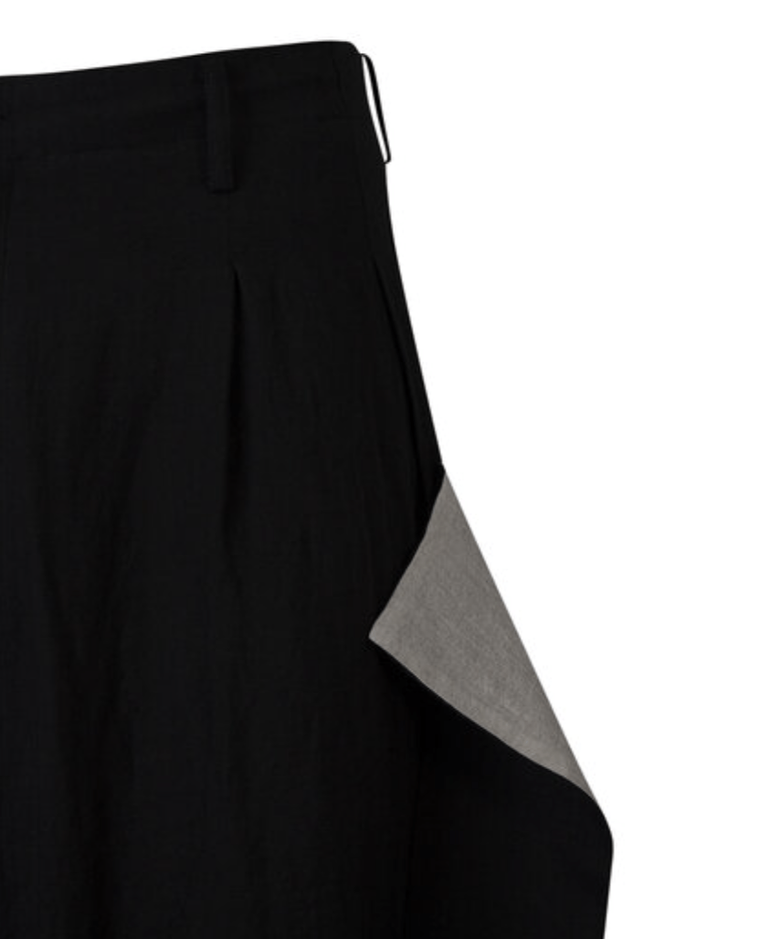 Yohji Yamamoto Yohji Yamamoto Pour Homme - BELGIUM LINEN PLUSH CUFFS PANTS Size US 30 / EU 46 - 5 Thumbnail