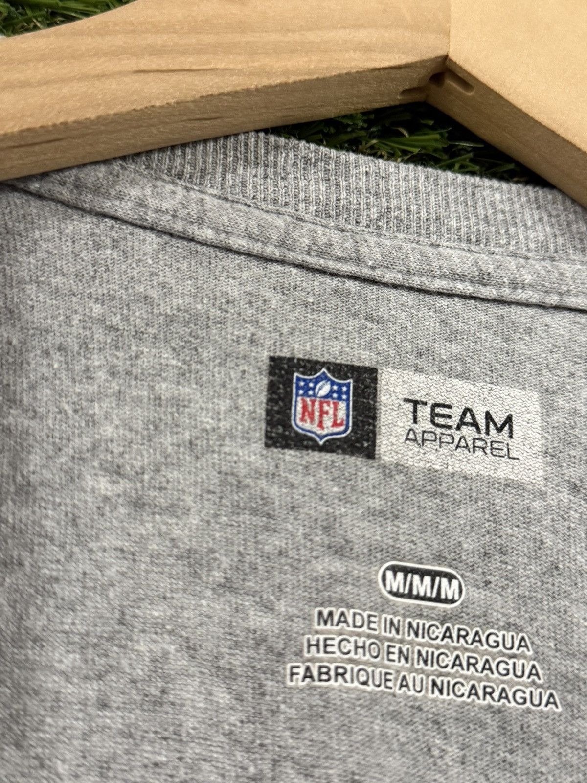 NFL Pittsburgh Steelers Football Grey Logo Tee Medium 90s Size US M / EU 48-50 / 2 - 3 Thumbnail