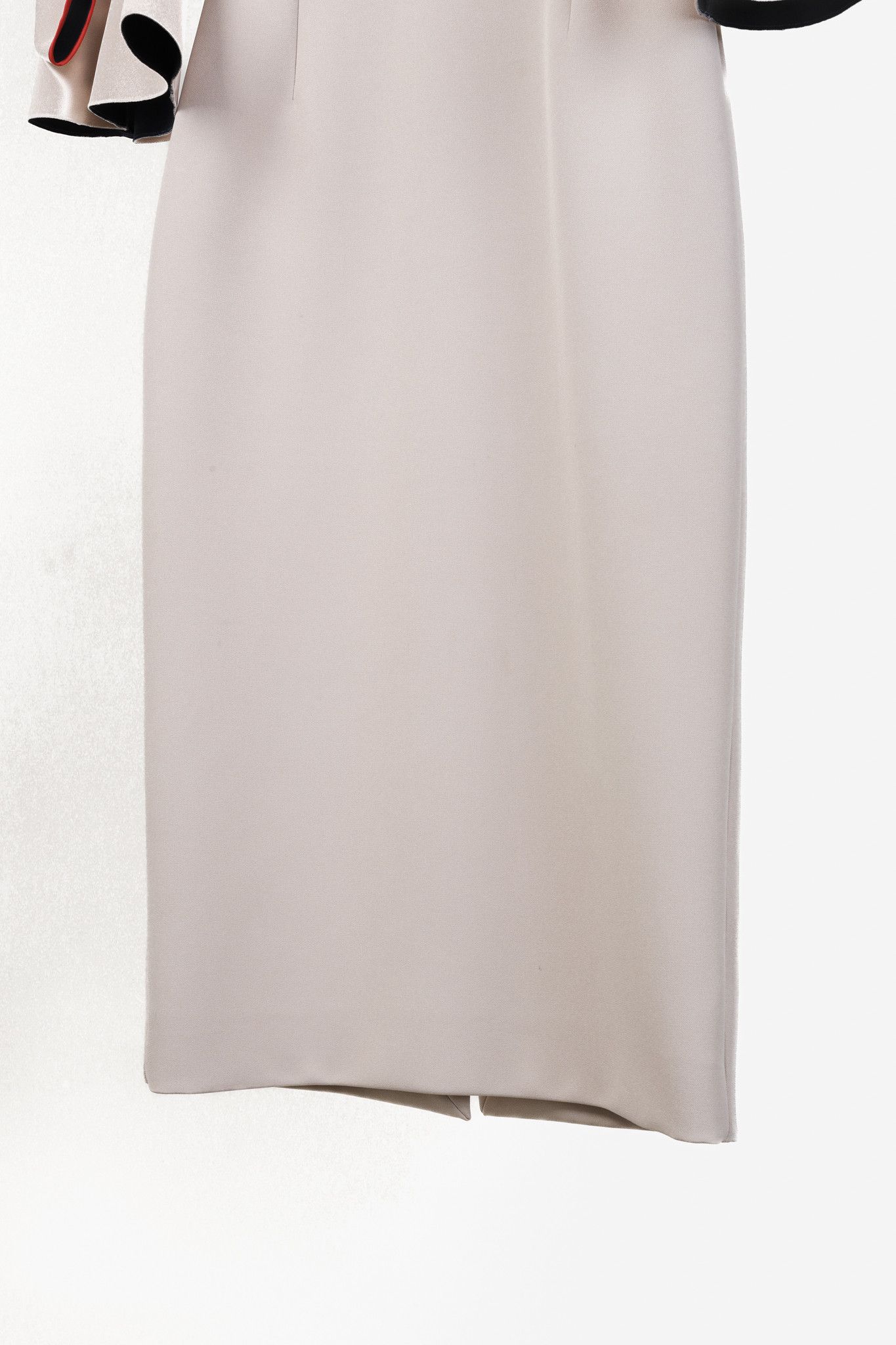 ROKSANDA Roksanda Light Pink 'Lavete' Bow Midi Dress Size M / US 6-8 / IT 42-44 - 7 Thumbnail