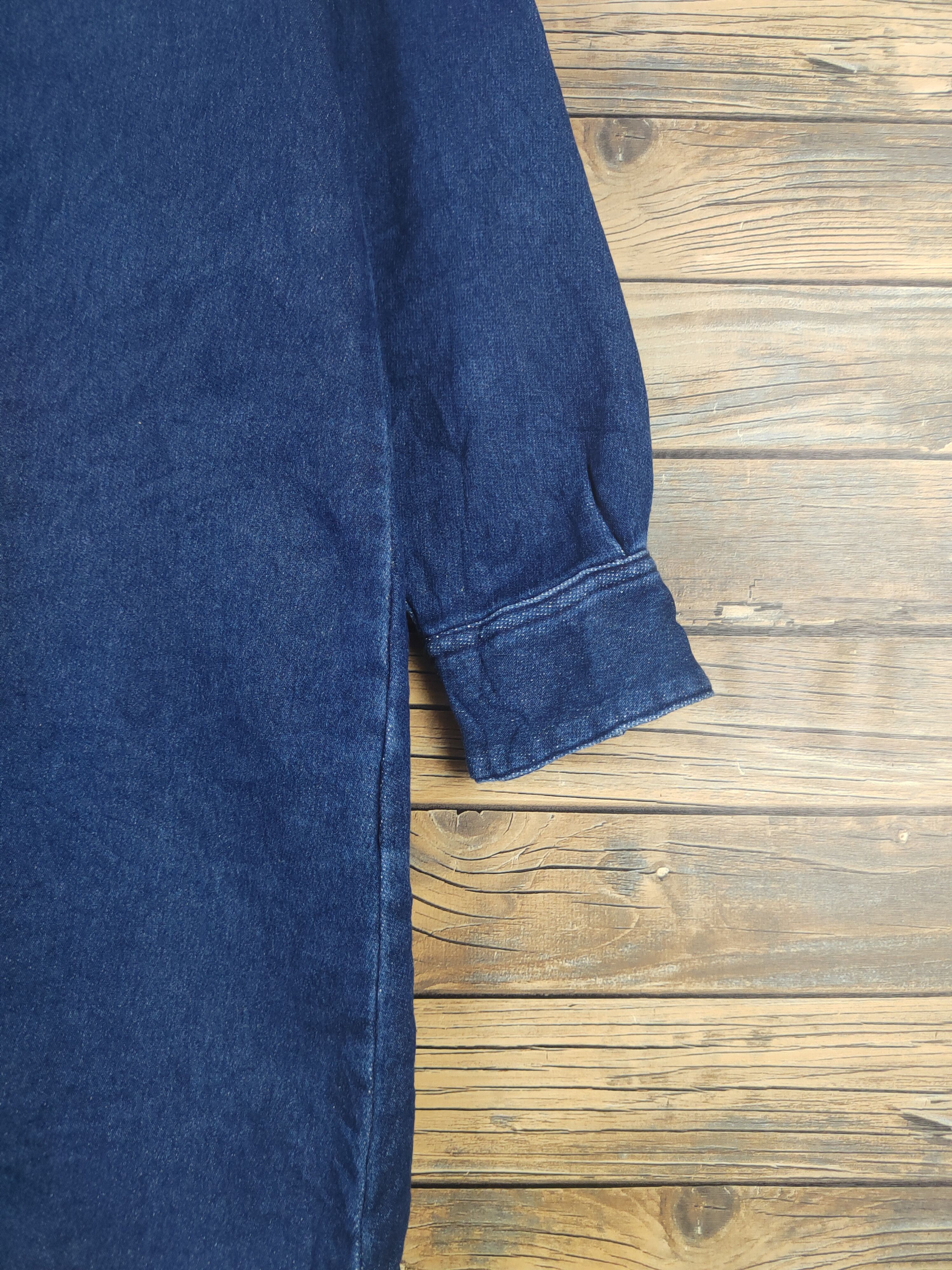 Japanese Brand × Vintage DoClasse Blue Button Up Denim Shirts Size M / US 6-8 / IT 42-44 - 6 Thumbnail