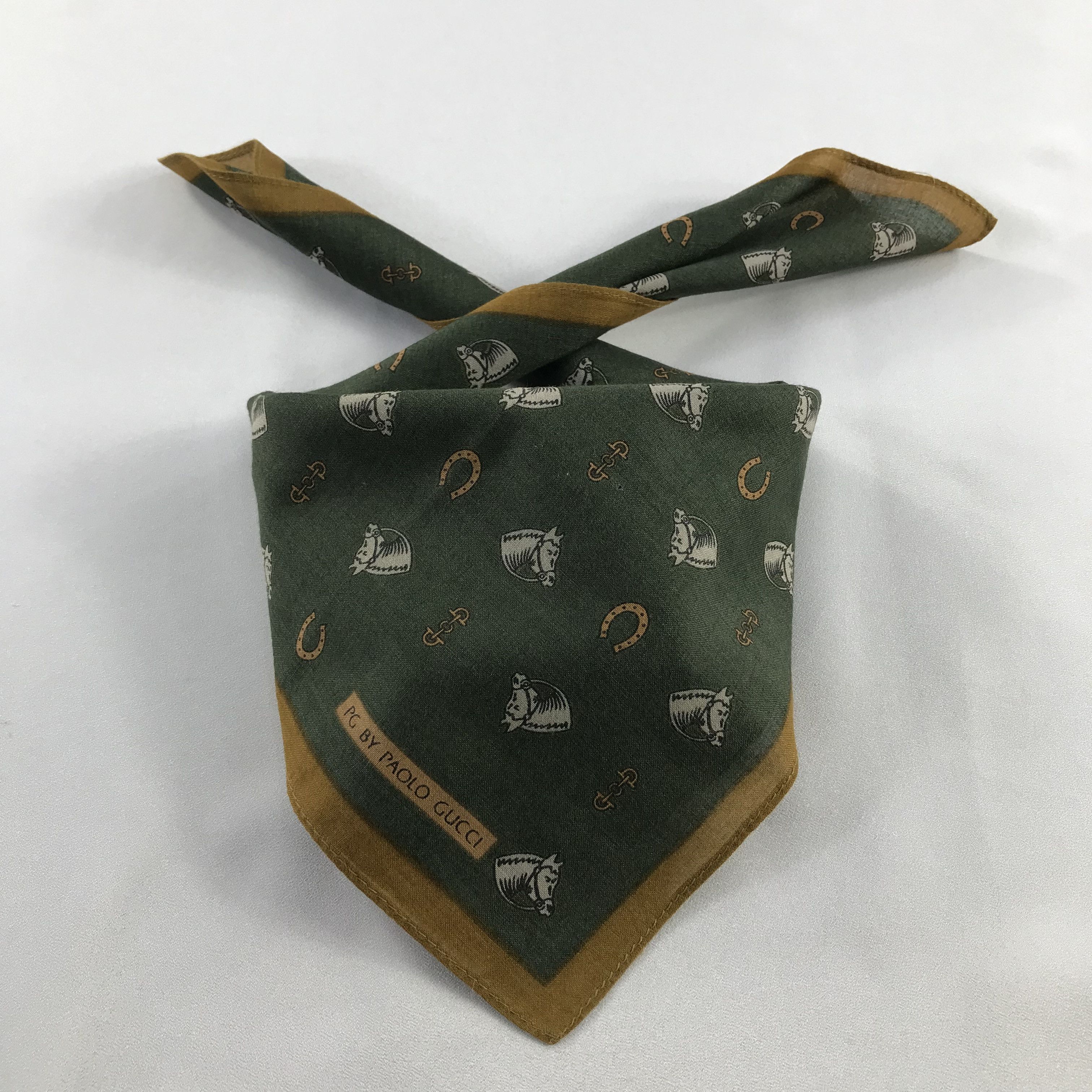 Paolo Gucci Paolo Gucci Handkerchief / Bandana / Neckerchief C543 Size ONE SIZE - 1 Thumbnail