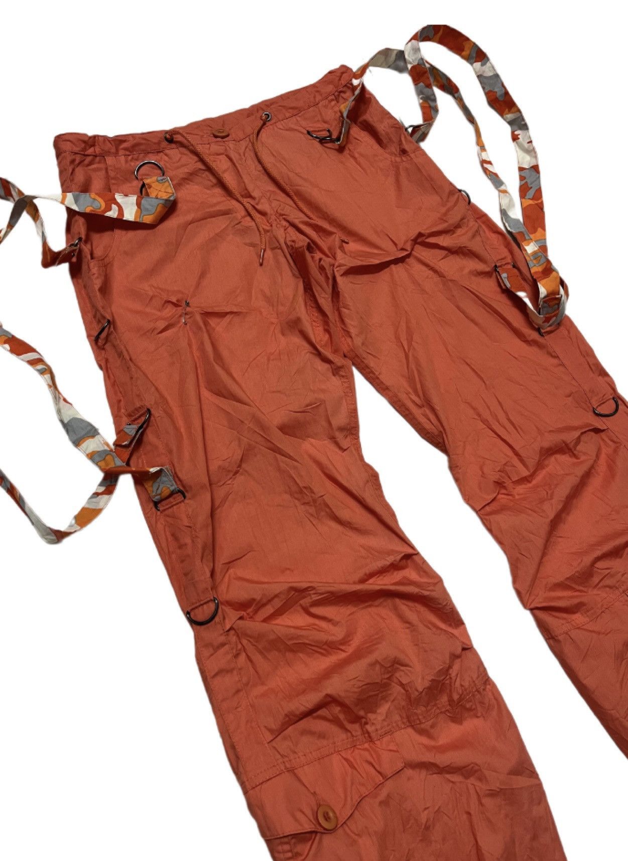 Vintage Y2K Bondage Parachute UFO Cargo Pant x Rare Size 30" / US 8 / IT 44 - 6 Thumbnail