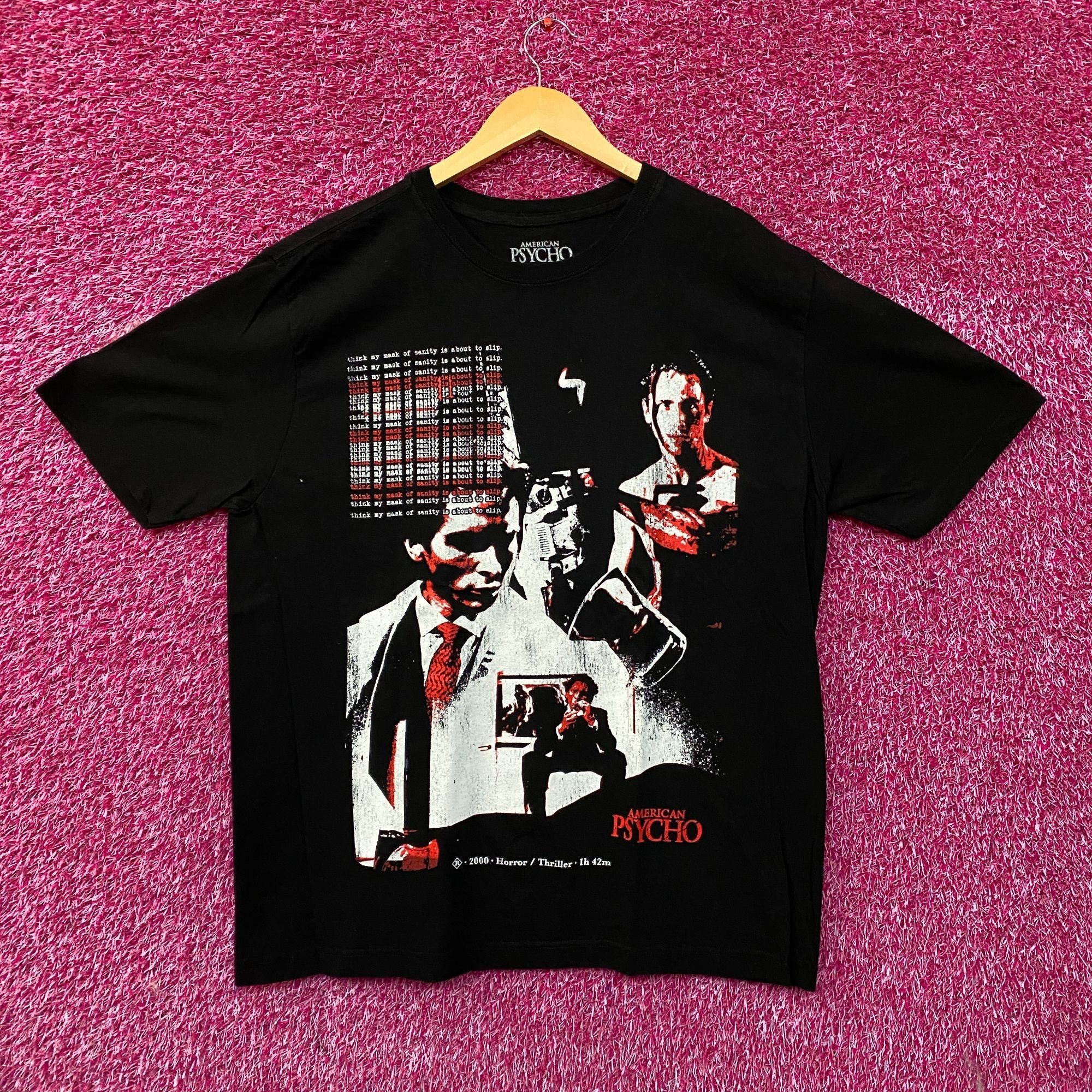 Other American Psycho Patrick Bateman Movie Graphic T-Shirt Large Size US L / EU 52-54 / 3 - 1 Thumbnail