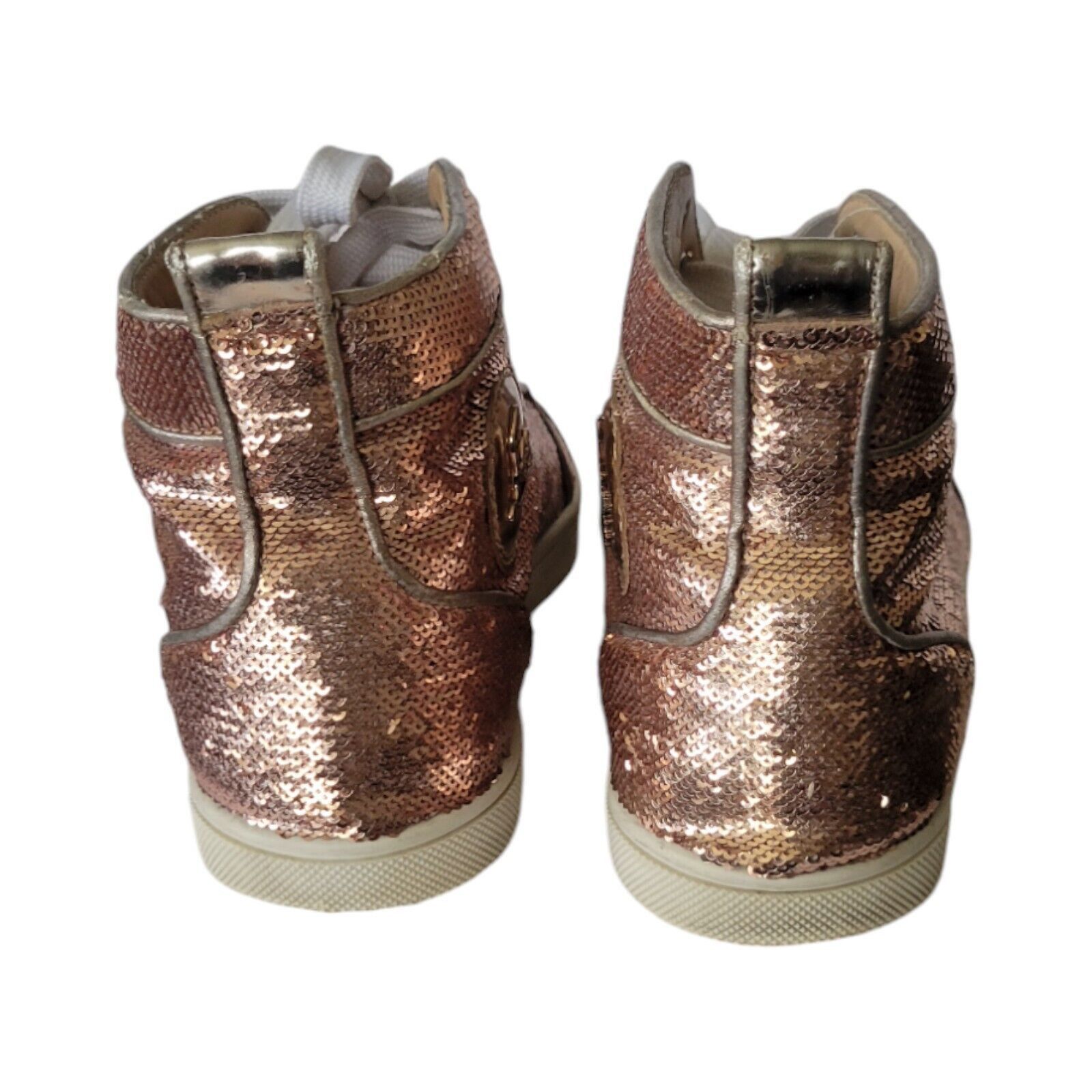 Christian Louboutin Christian Louboutin Woman Orlato Sequin Hi High Top Size 37 Size US 6.5 / IT 36.5 - 3 Thumbnail