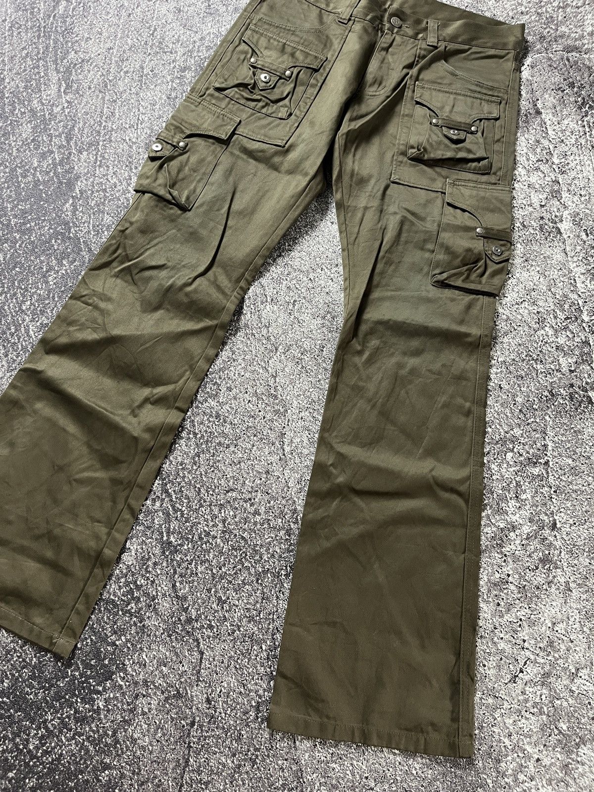 Tornado Mart Tornado mart multi pocket cargo pants Size US 31 - 3 Thumbnail