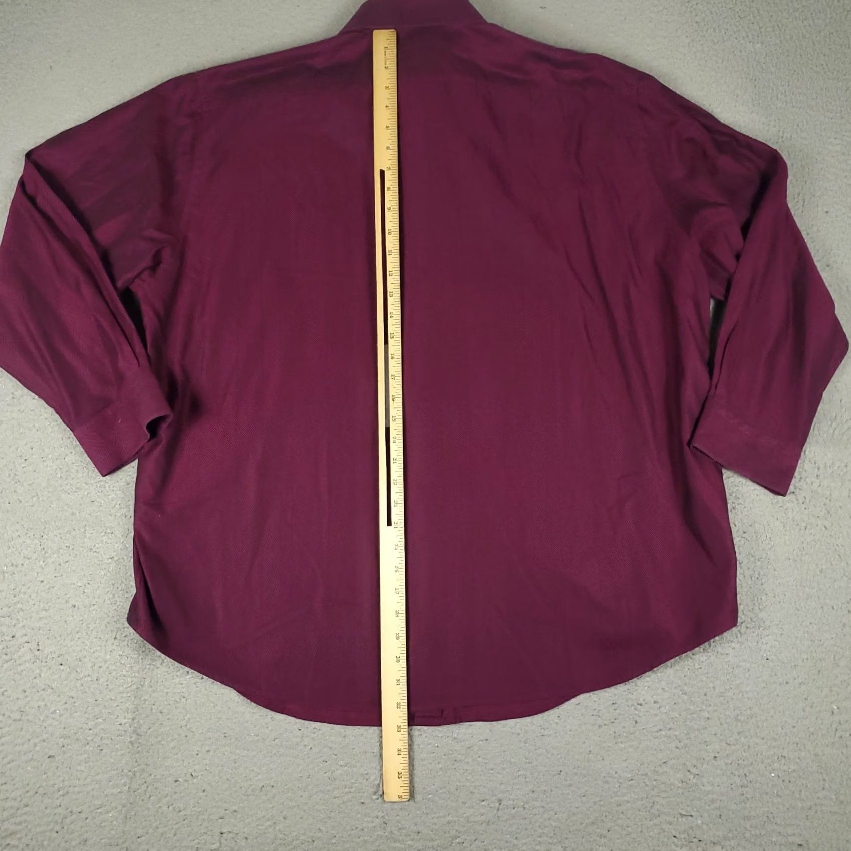 Robert Graham Robert Graham Shirt Mens Size 18 Purple 34/35 Big Button Up Long Sleeve Shirt Mens Regular Purple 19 in Collar Point Barrel Cuff Non-Iron Pockets Size US XXL / EU 58 / 5 - 3 Thumbnail
