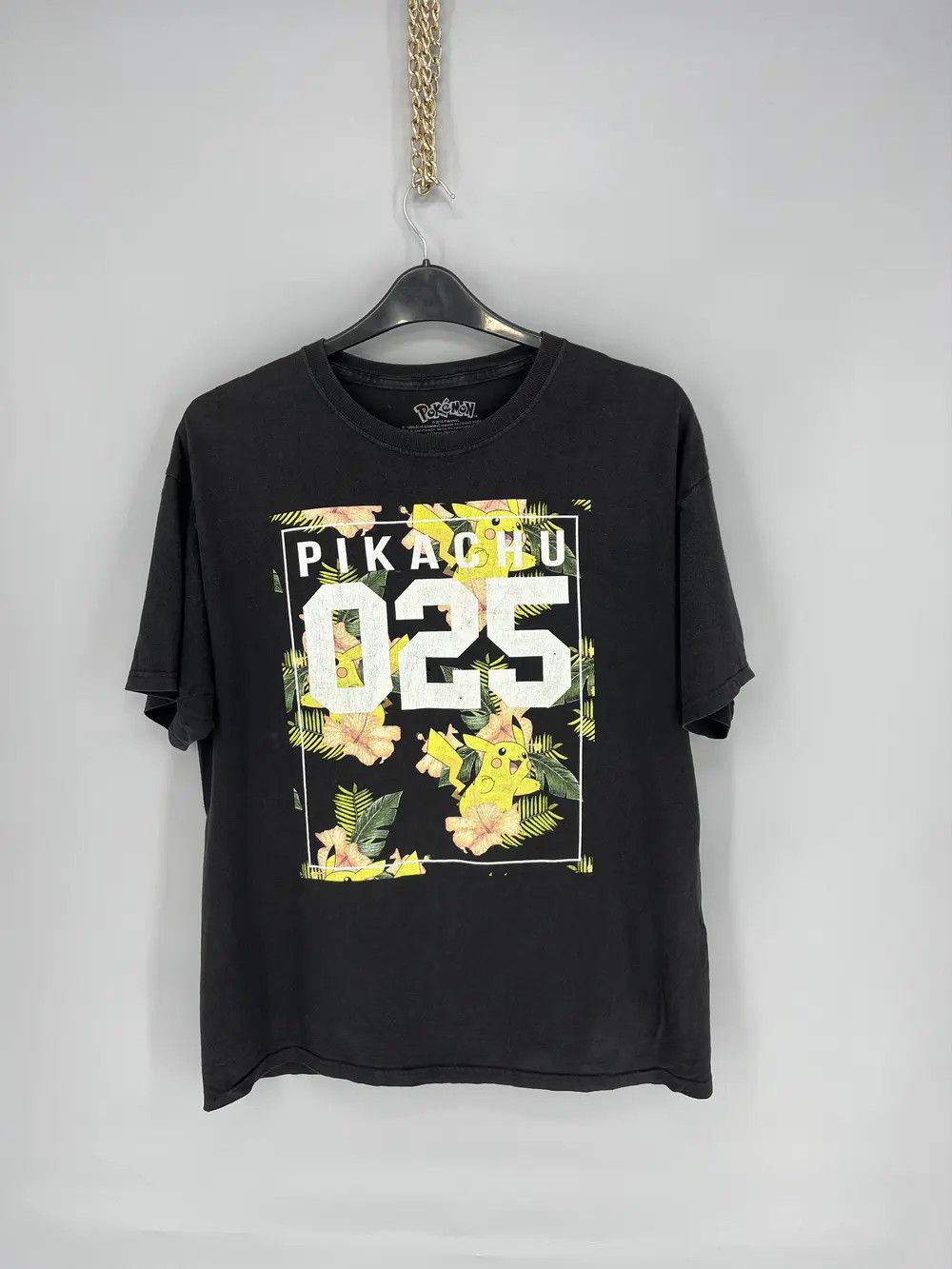 Anime 90s Vintage Pokemon Pikachu Rare Print Short Sleeve Tee Size US S / EU 44-46 / 1 - 1 Thumbnail