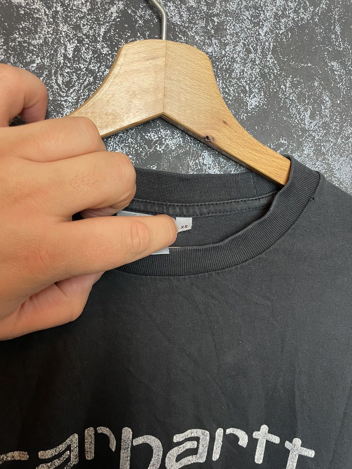 Carhartt × Vintage Vintage distressed y2k Carhartt longsleeve sweatshirt Size US S / EU 44-46 / 1 - 4 Thumbnail