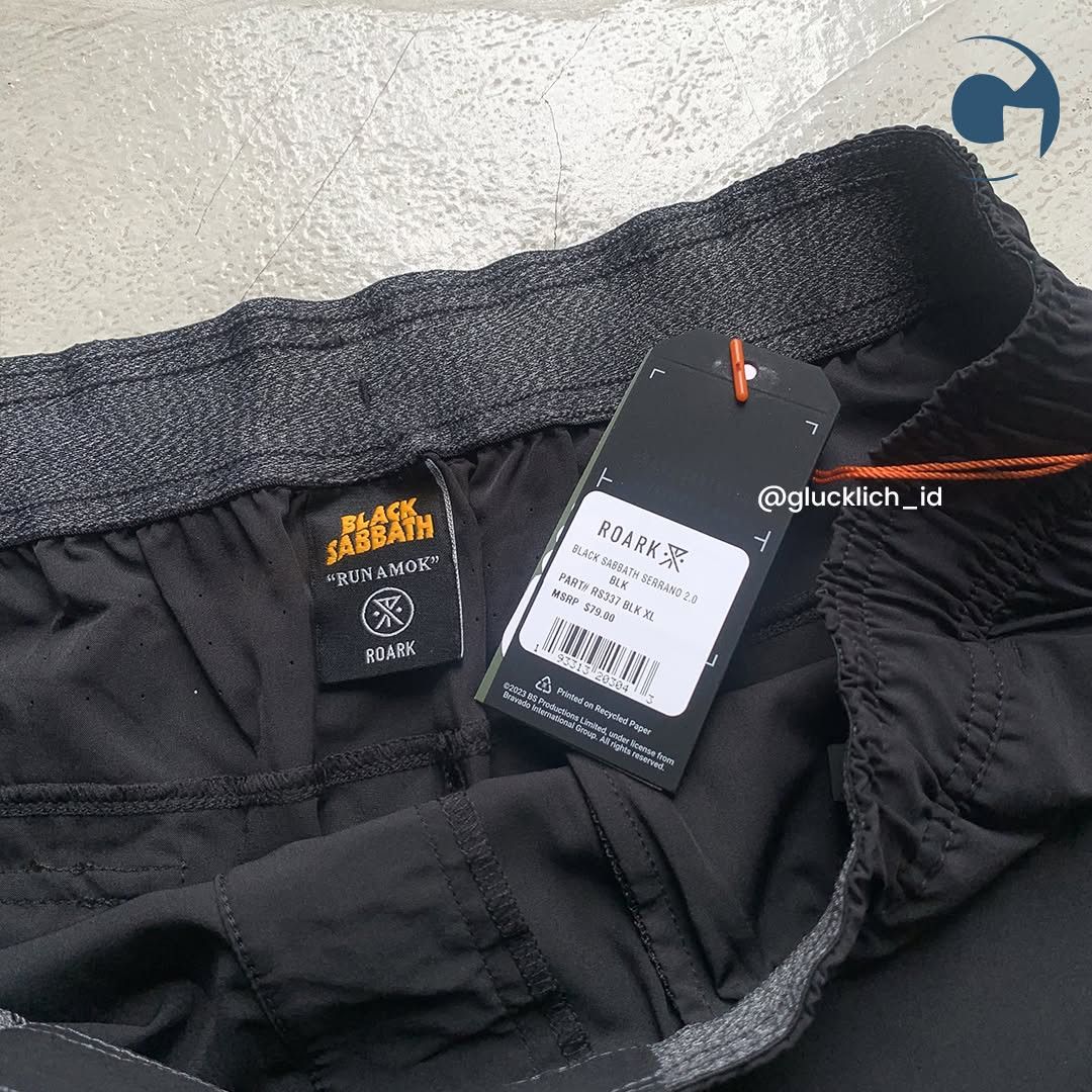 Roark Roark, Run Amok Serrano 2.0 Black Sabbath Short 8” Black Size US 28 / EU 44 - 9 Thumbnail