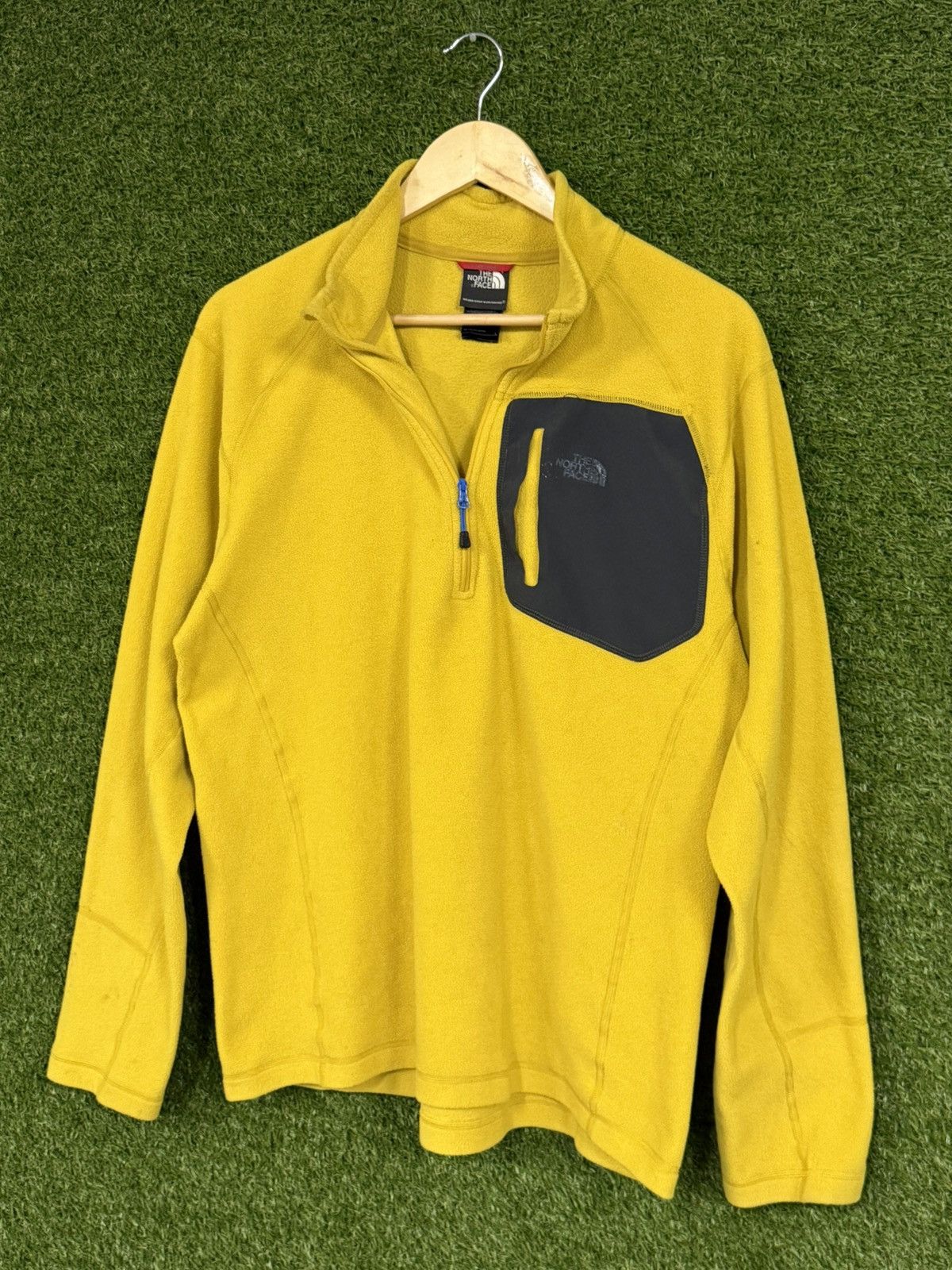 The North Face The North Face Yellow Quarter 1/4 Zip Fleece TNF Large Size US L / EU 52-54 / 3 - 1 Thumbnail