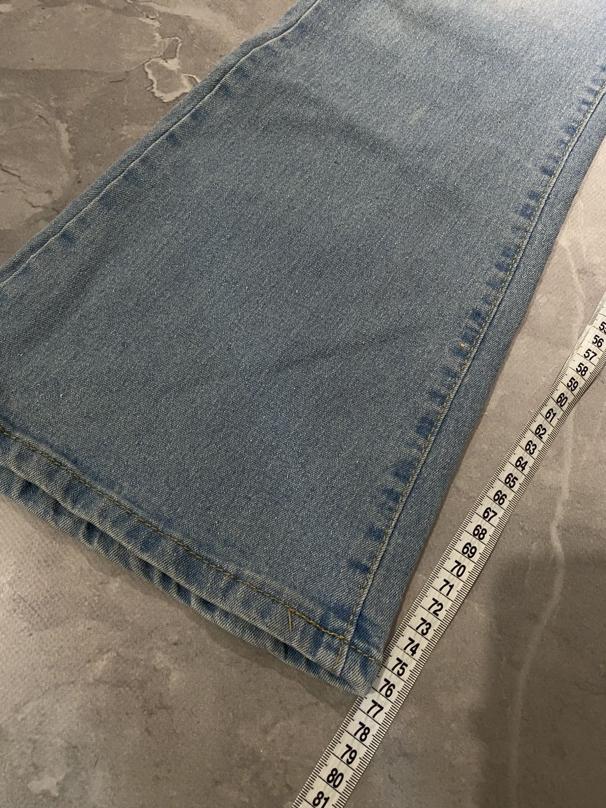 Japanese Brand Inspired By If Six Was Nine Flared Avan Jeans-Y2K Drip Size US 33 - 5 Thumbnail