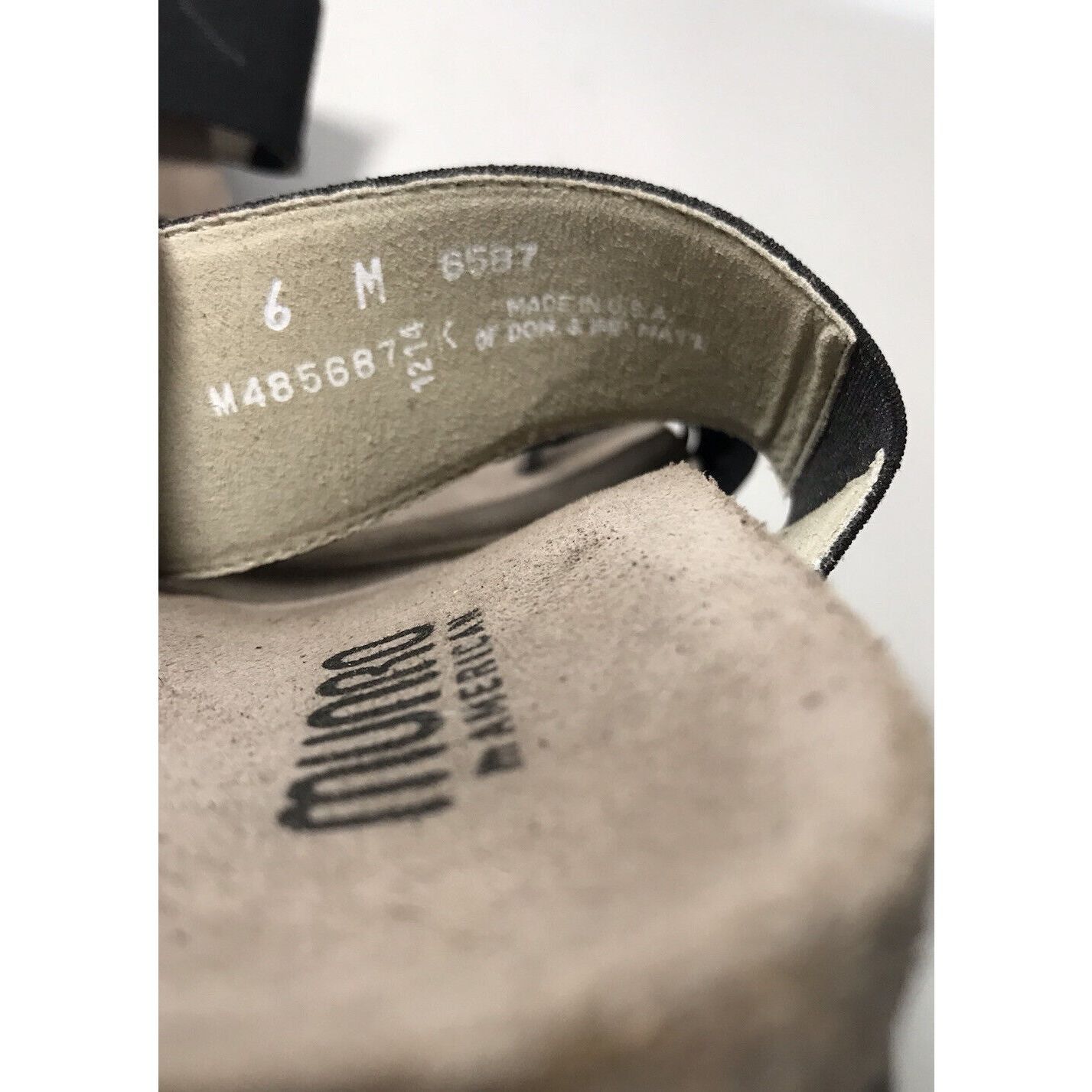 Other Munro American Black Textile Toe Slides Cork Wedge Sandals W Size US 6 / IT 36 - 14 Thumbnail