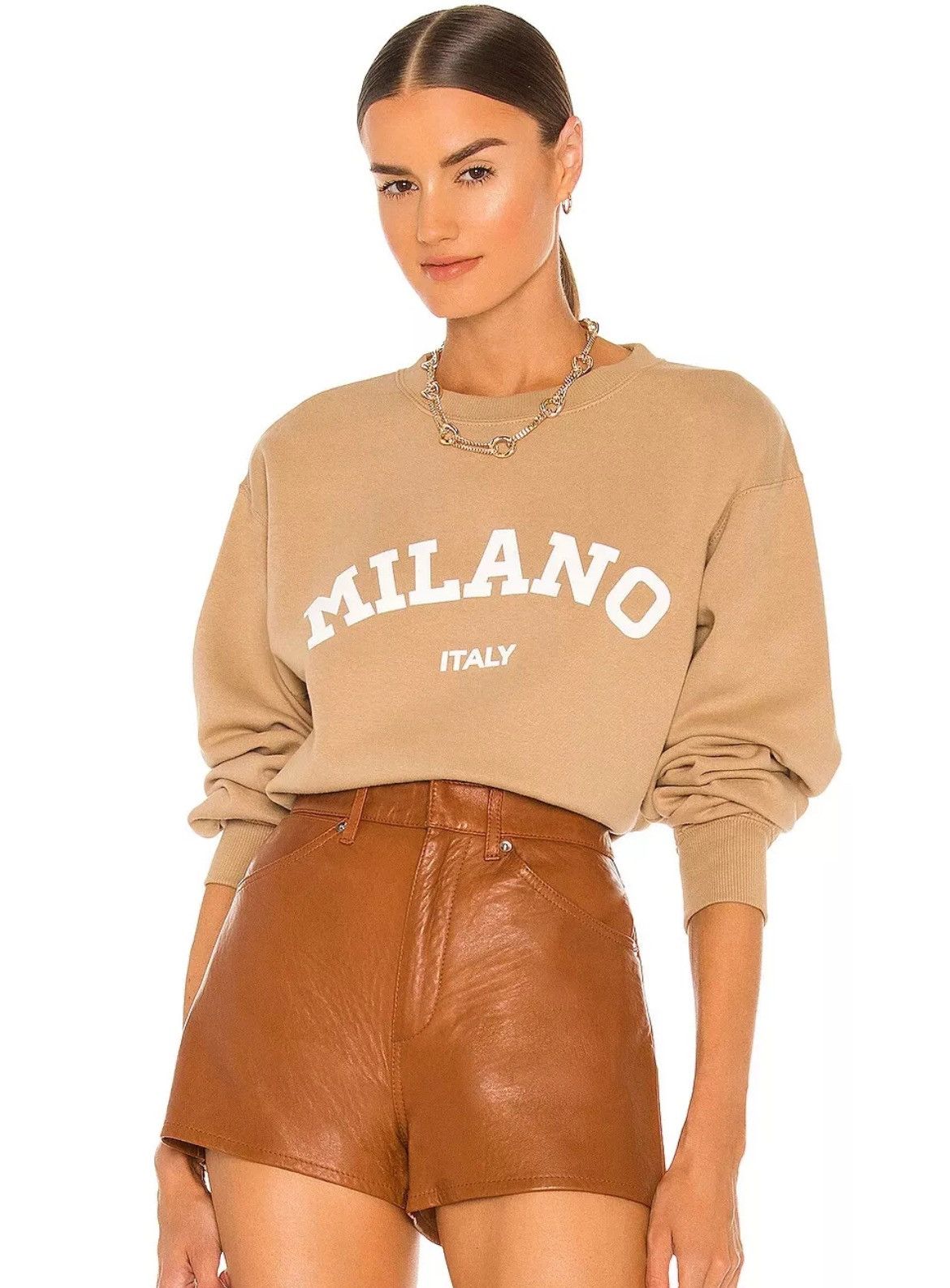 Designer DEPARTURE Milano Italy Crewneck Pullover Sweater Size Small Size S / US 4 / IT 40 - 2 Thumbnail