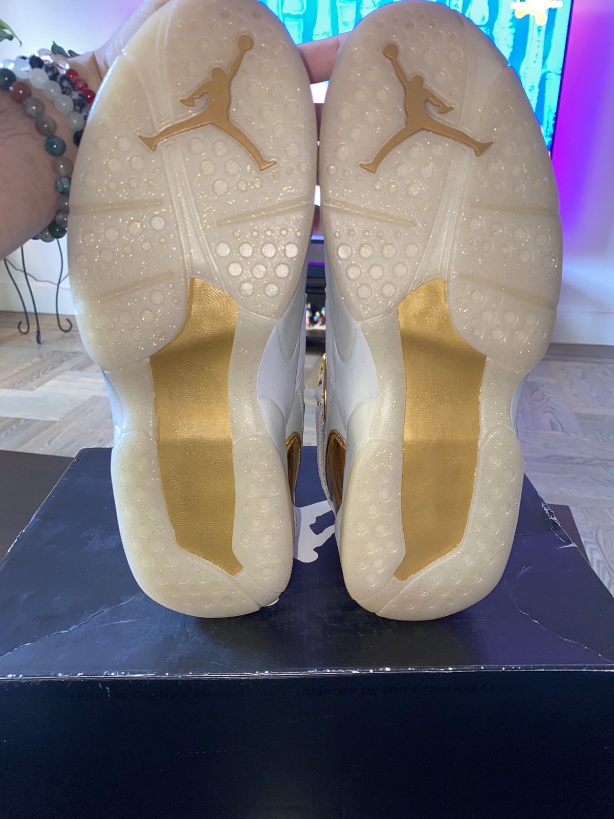 Jordan Brand Air Jordan 8 Retro ‘Champagne’ (NWOB) Size US 9.5 / EU 42-43 - 6 Thumbnail