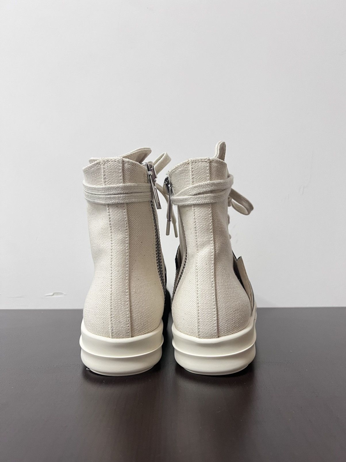 Rick Owens Drkshdw Rick owens drkshdw patch ramones high top sneakers sz35 Size US 5 / IT 35 - 6 Thumbnail