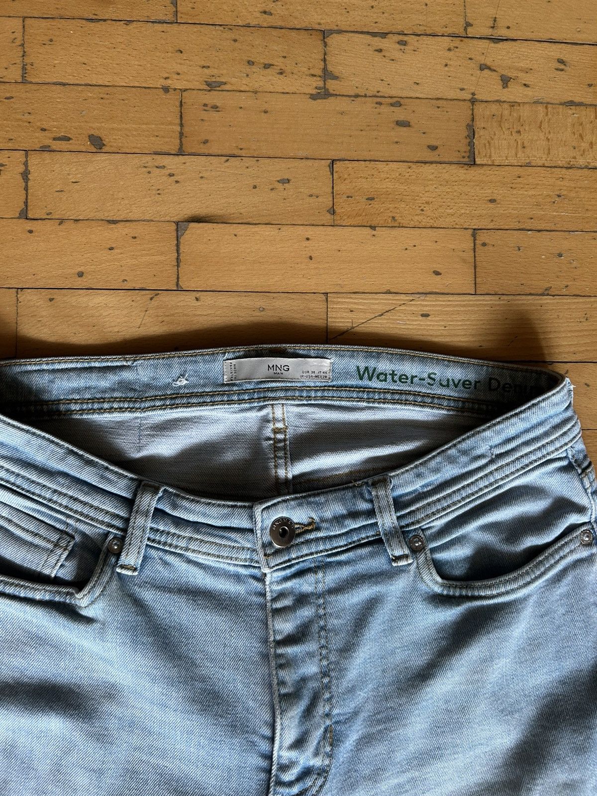Other Distressed blue slim fit jeans size 28 Size US 28 / EU 44 - 4 Thumbnail