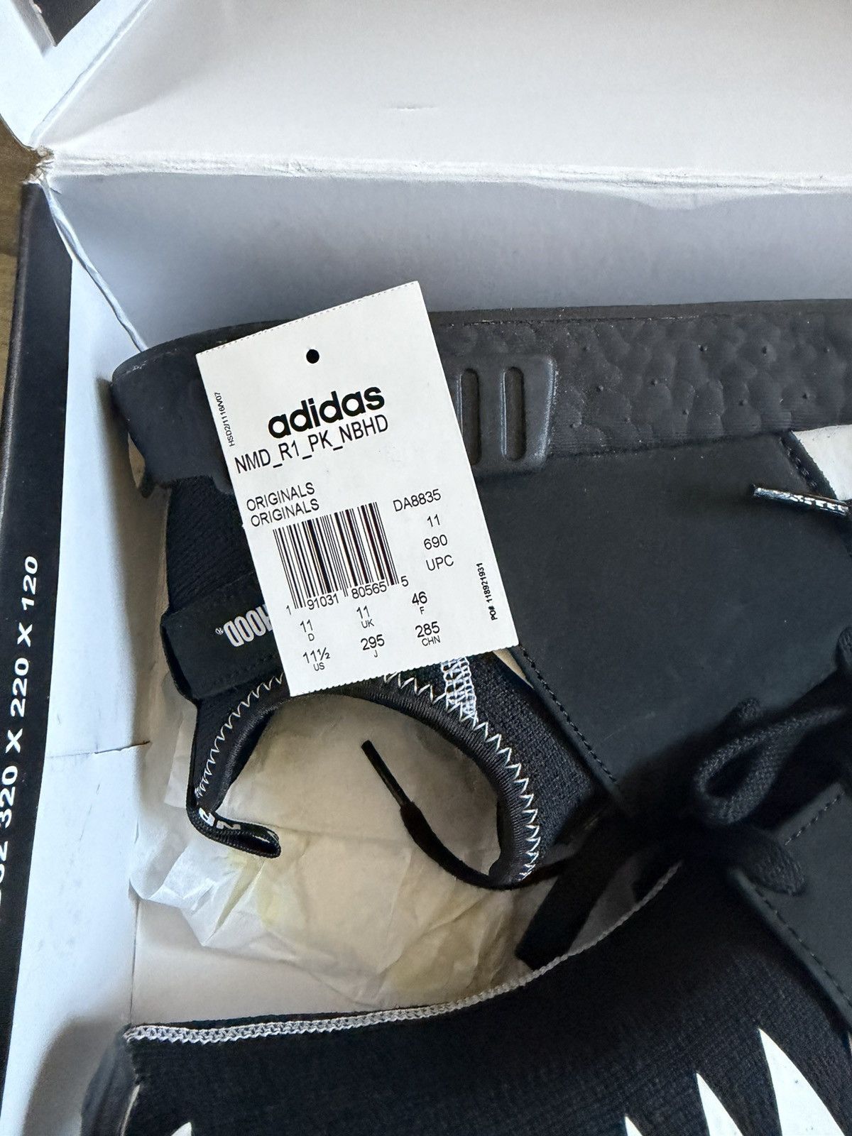 Adidas × Neighborhood Adidas x Neighborhood NMD R1 PK Shark Tooth Size 11.5 DS NEW Size US 11.5 / EU 44-45 - 2 Thumbnail