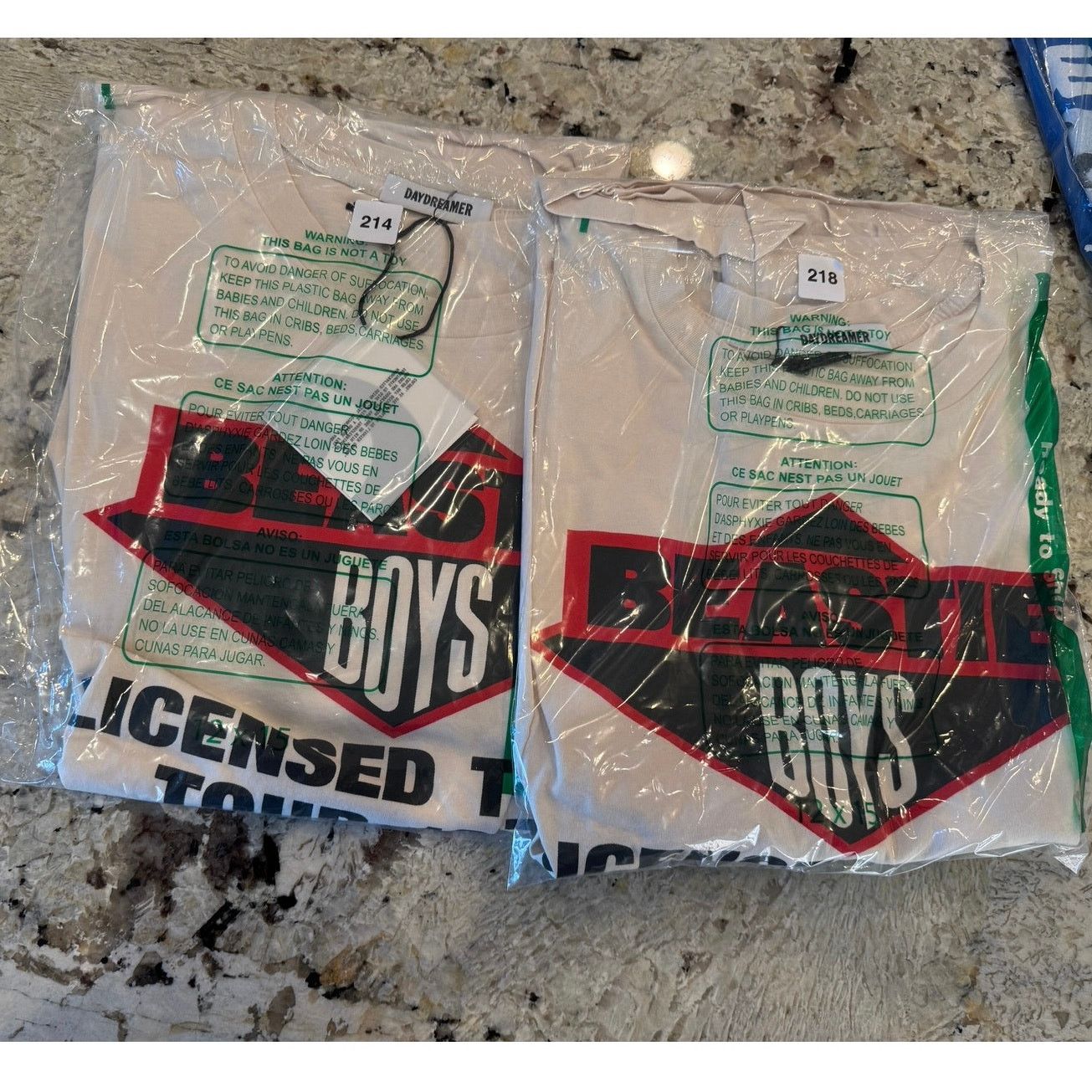 Daydreamer DAYDREAMER Beastie Boys Licensed To III Tour 1987 Merch Tee Size ONE SIZE - 8 Thumbnail