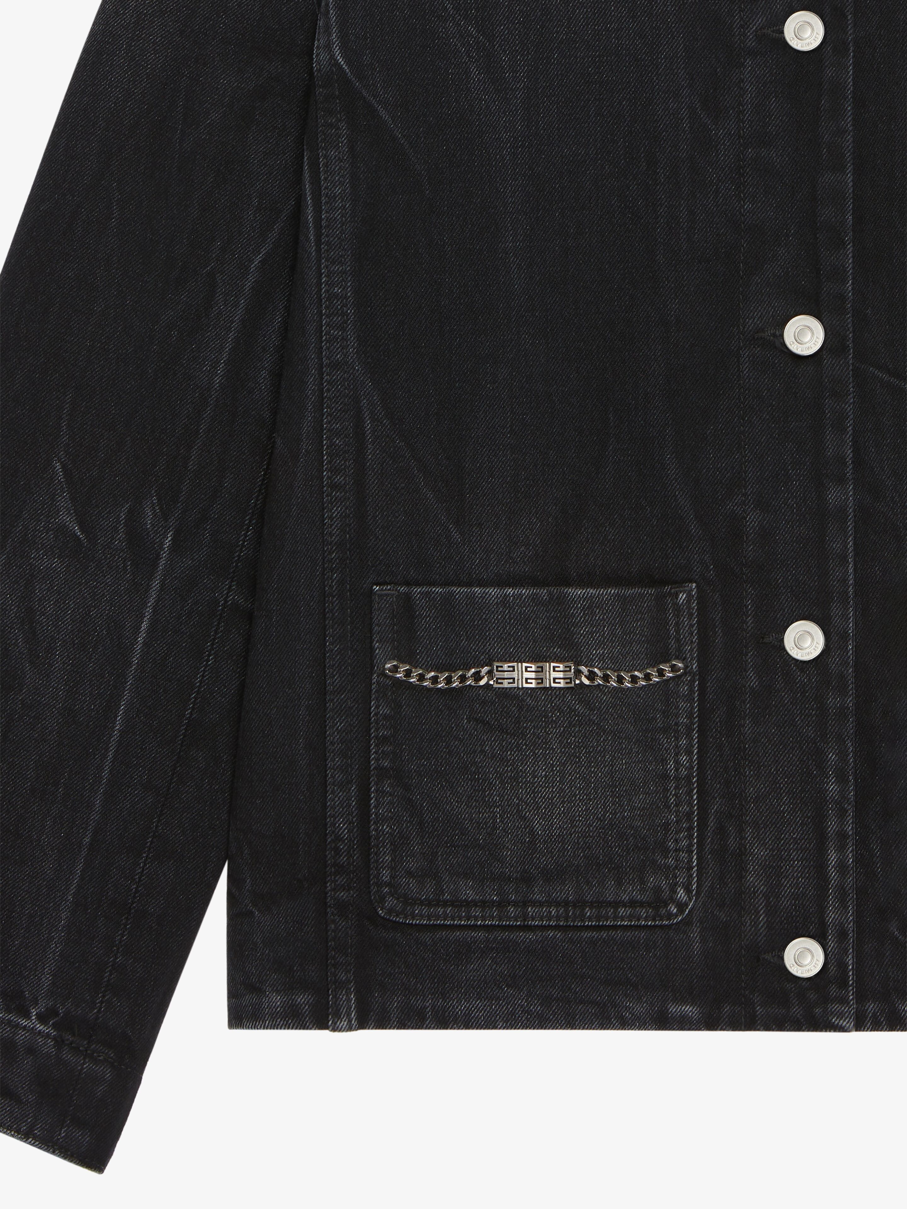 Givenchy oc11z0725 Jacket in Black Size S / US 4 / IT 40 - 5 Thumbnail