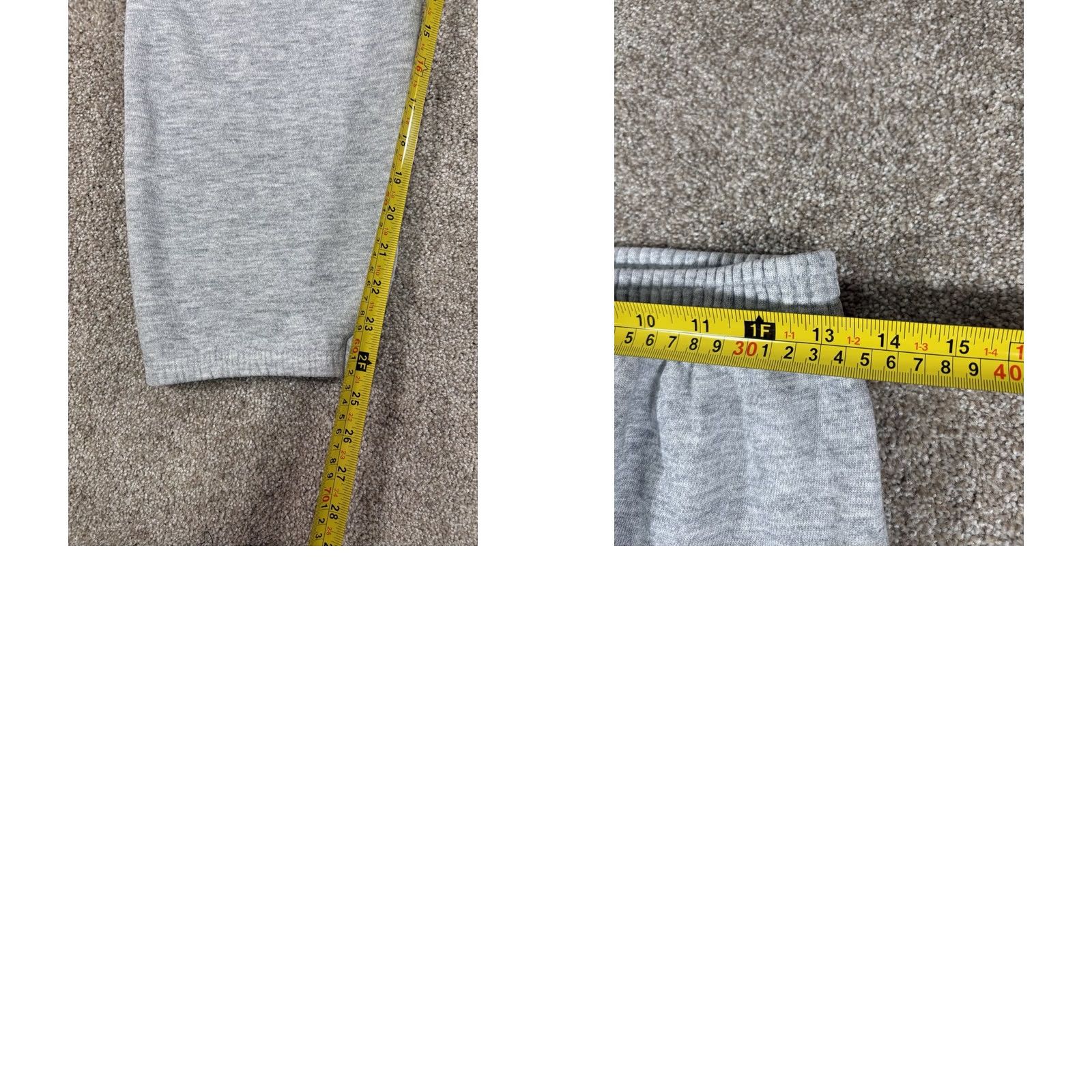 Hanes VINTAGE Hanes Grey Sweatsuit Collared Heart Embroidered USA Made • Womens M-L Sweatsuit Gray 1990s Boho USA Hanes Shirts/Hoodies Size M / US 6-8 / IT 42-44 - 9 Thumbnail