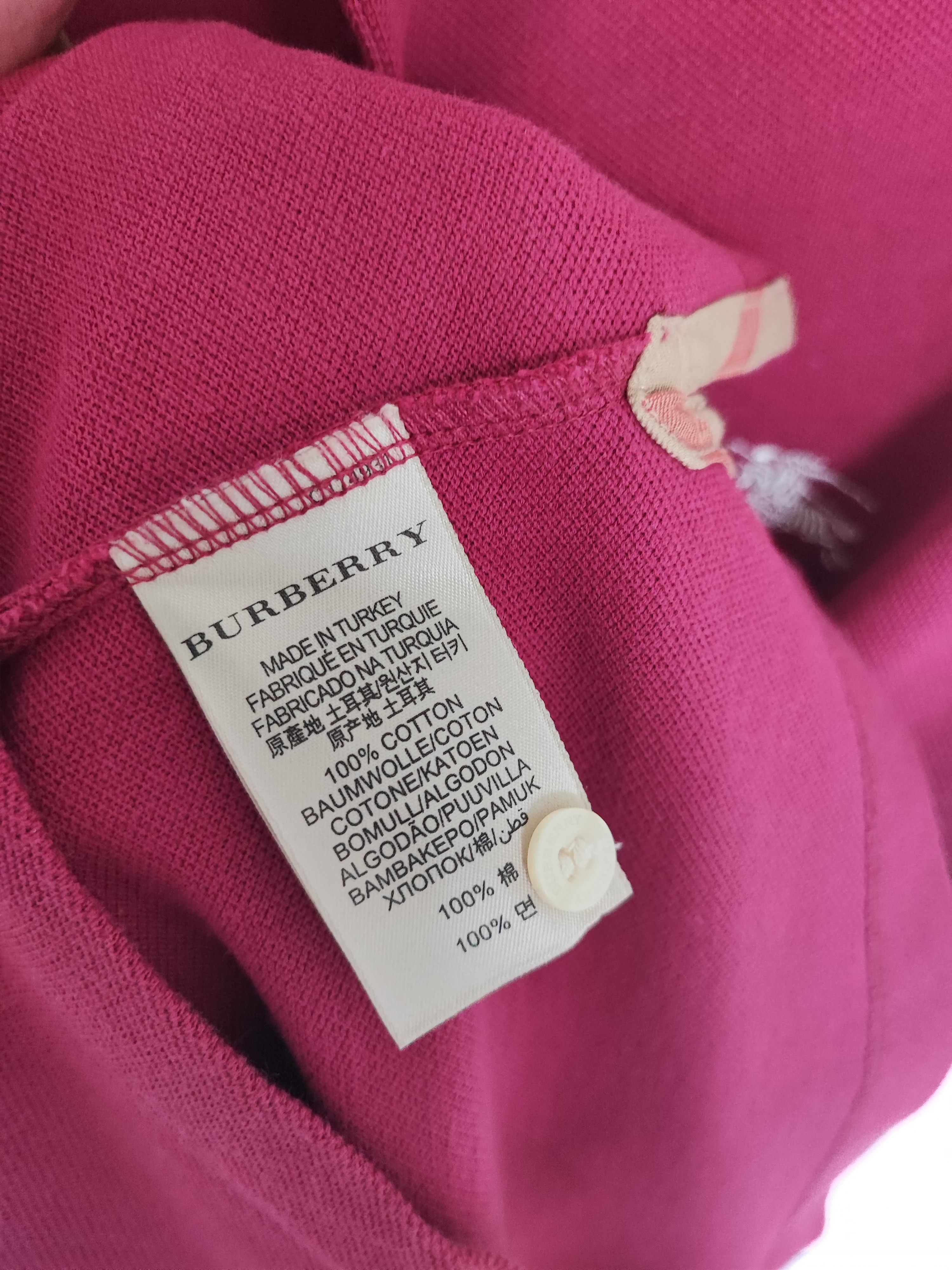 Burberry 🔥 Burberry Polo Size S Strawberry 🔥 Size US S / EU 44-46 / 1 - 8 Thumbnail