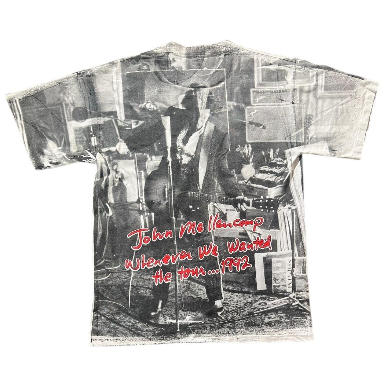 Band Tees × Vintage 1992 John Mellencamp Whenever We wanted The Tour T-shirt Size US L / EU 52-54 / 3 - 1 Thumbnail