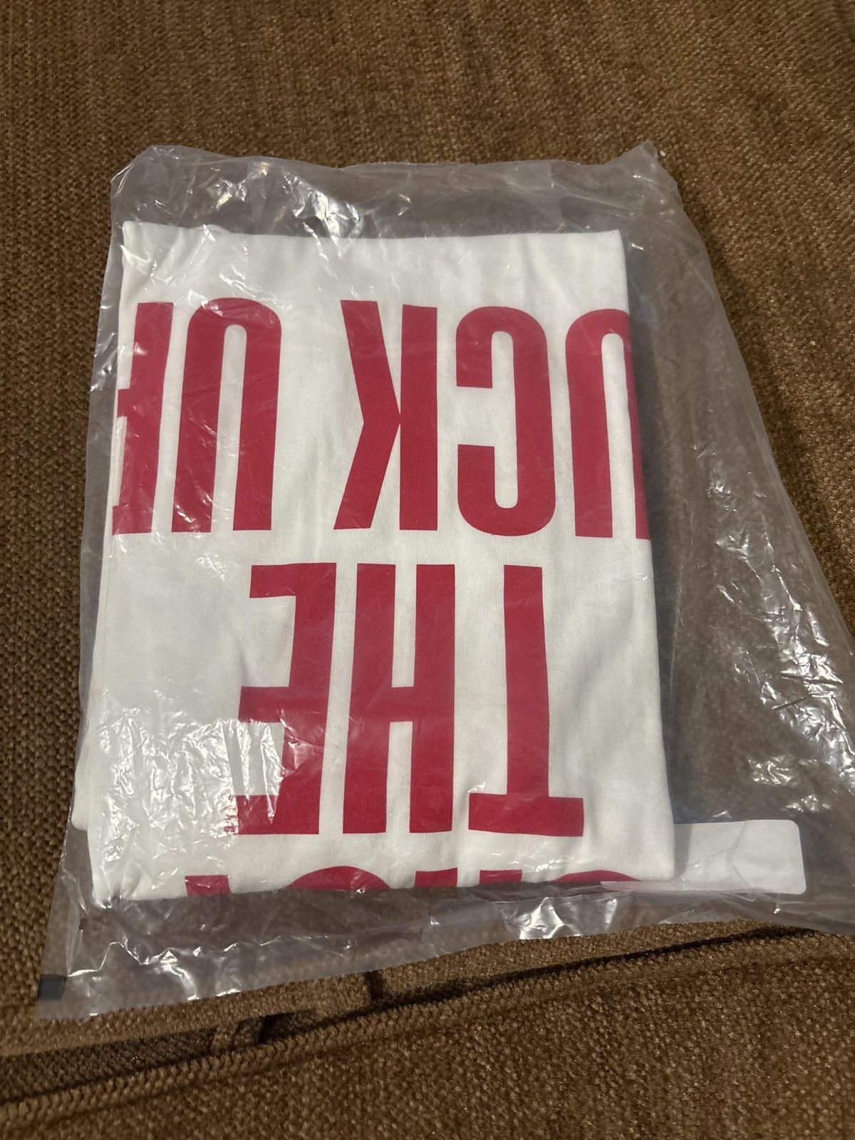 Supreme Supreme STFU Tee White Size US L / EU 52-54 / 3 - 3 Thumbnail