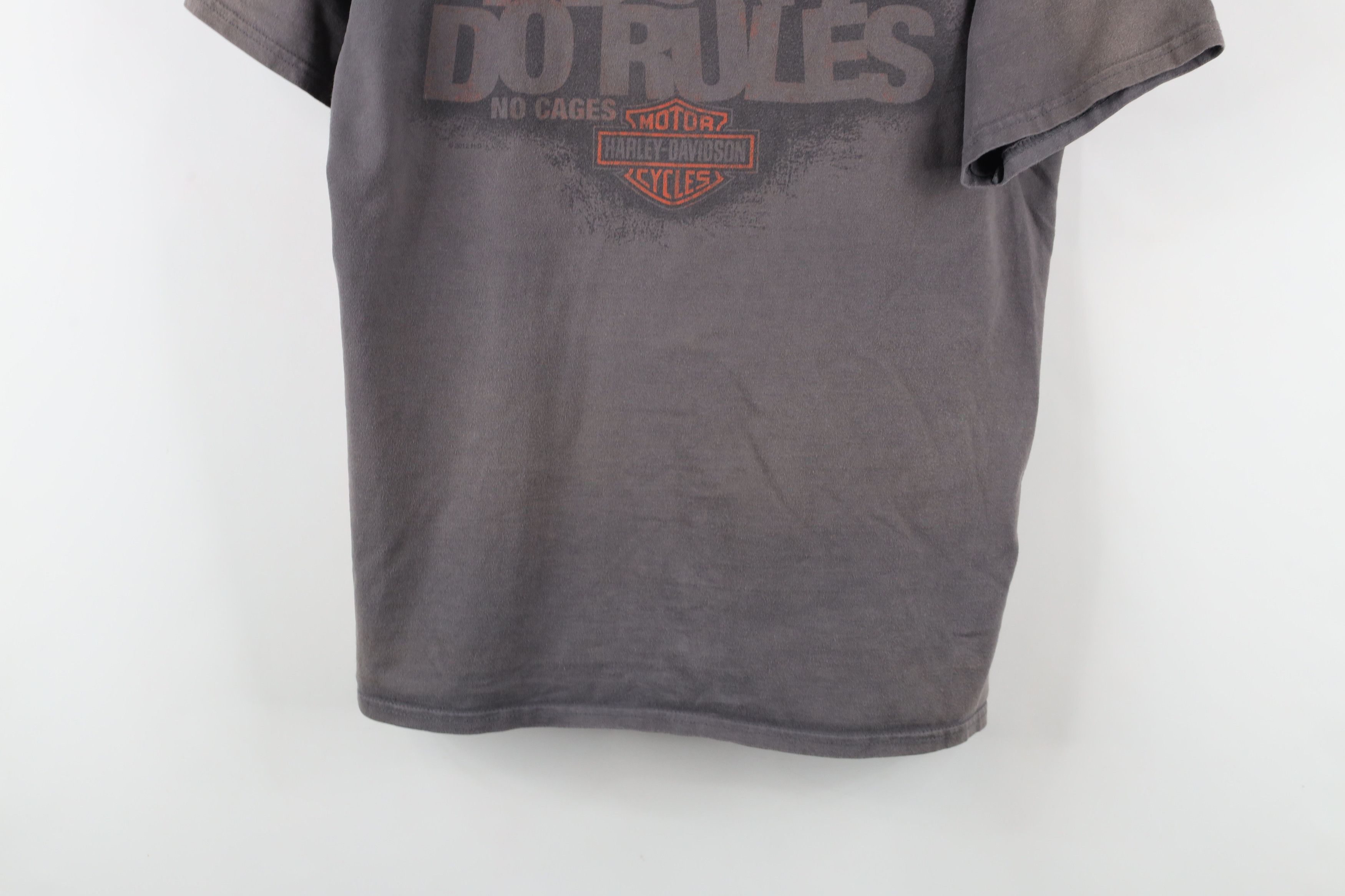 Harley Davidson × Vintage Vintage Y2K Harley Davidson Spell I Don't Do Rules T-Shirt Size US M / EU 48-50 / 2 - 3 Thumbnail