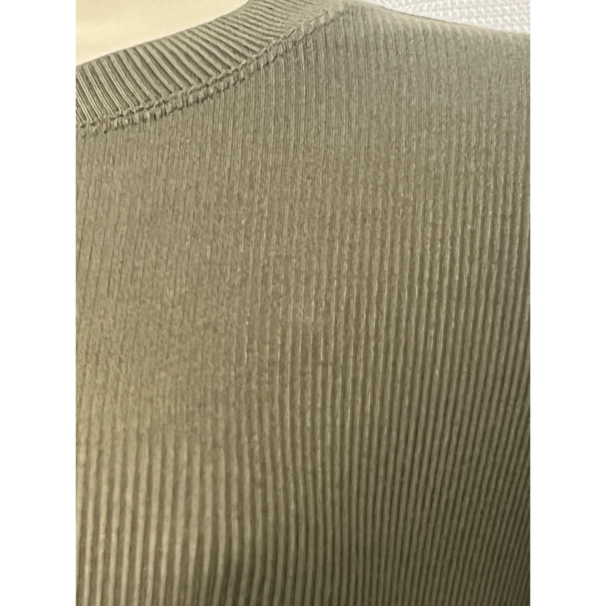 BP. BP. Front Slit Rib T-Shirt Dress in Olive Sarma, Sz. XS Size XS / US 0-2 / IT 36-38 - 14 Thumbnail
