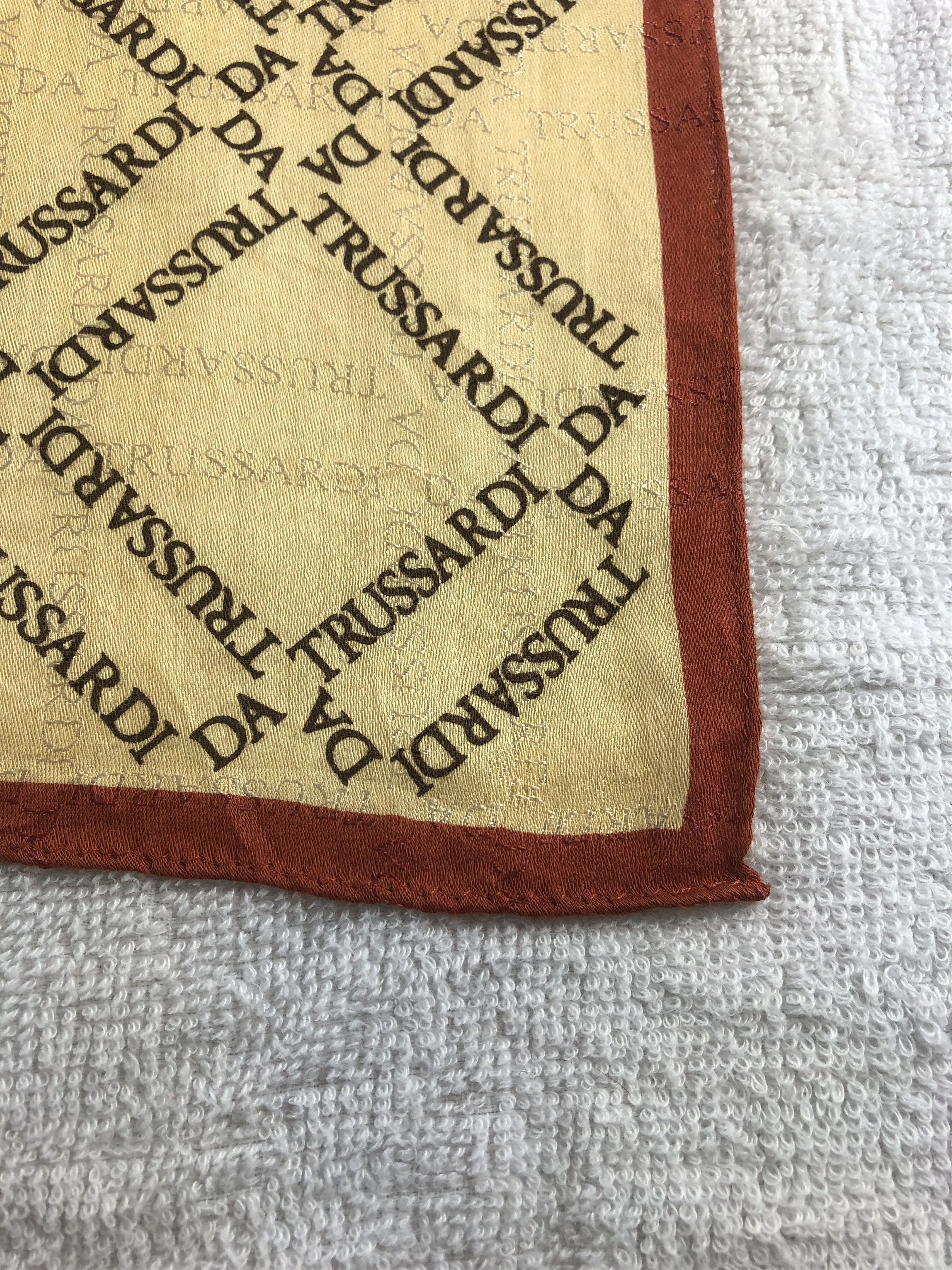 Trussardi × Vintage Trussardi Handkerchief / Bandana / Neckerchief Size ONE SIZE - 5 Thumbnail