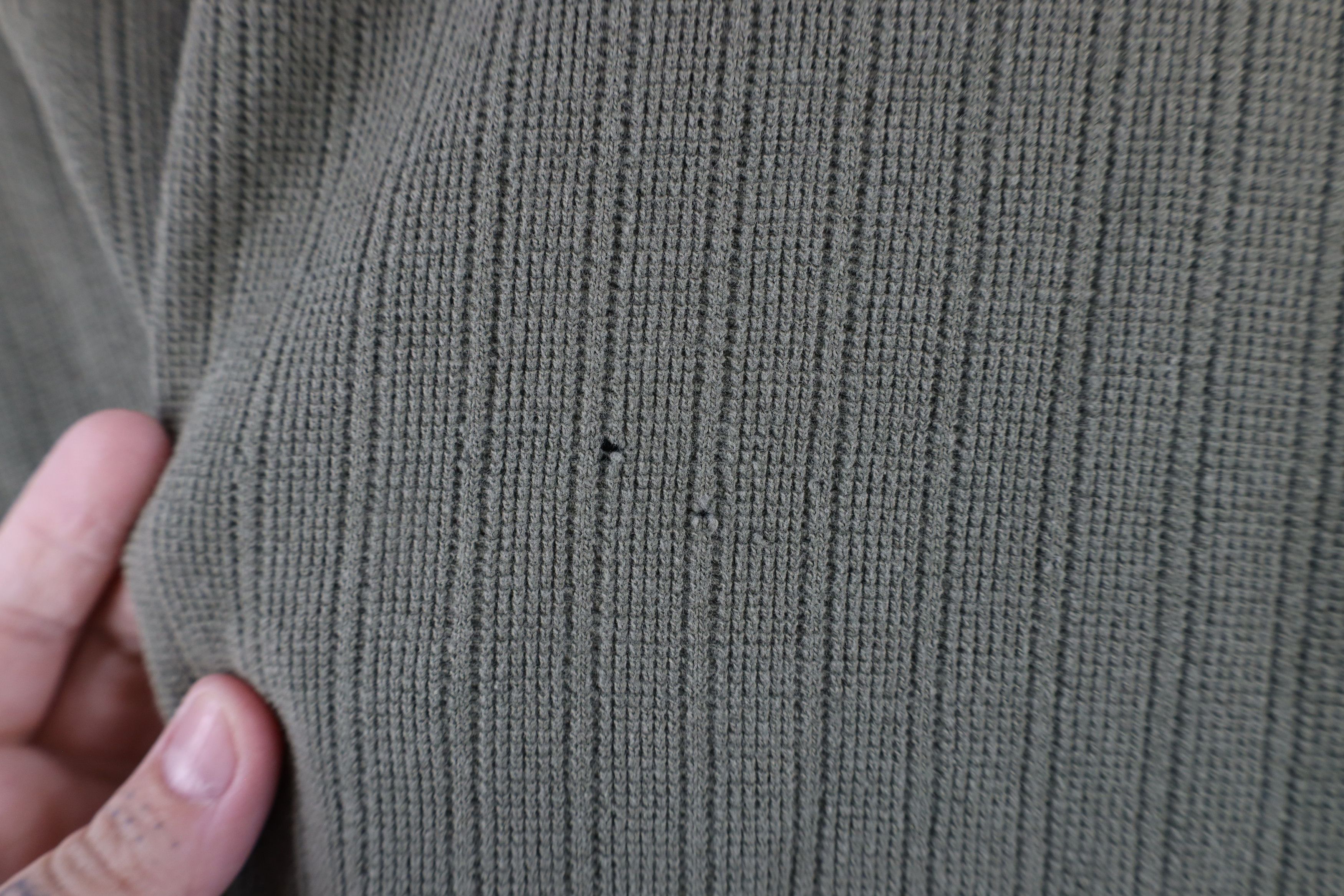 Vintage Vintage 90s Streetwear Thermal Ribbed Knit Henley T-Shirt Size US XL / EU 56 / 4 - 7 Thumbnail