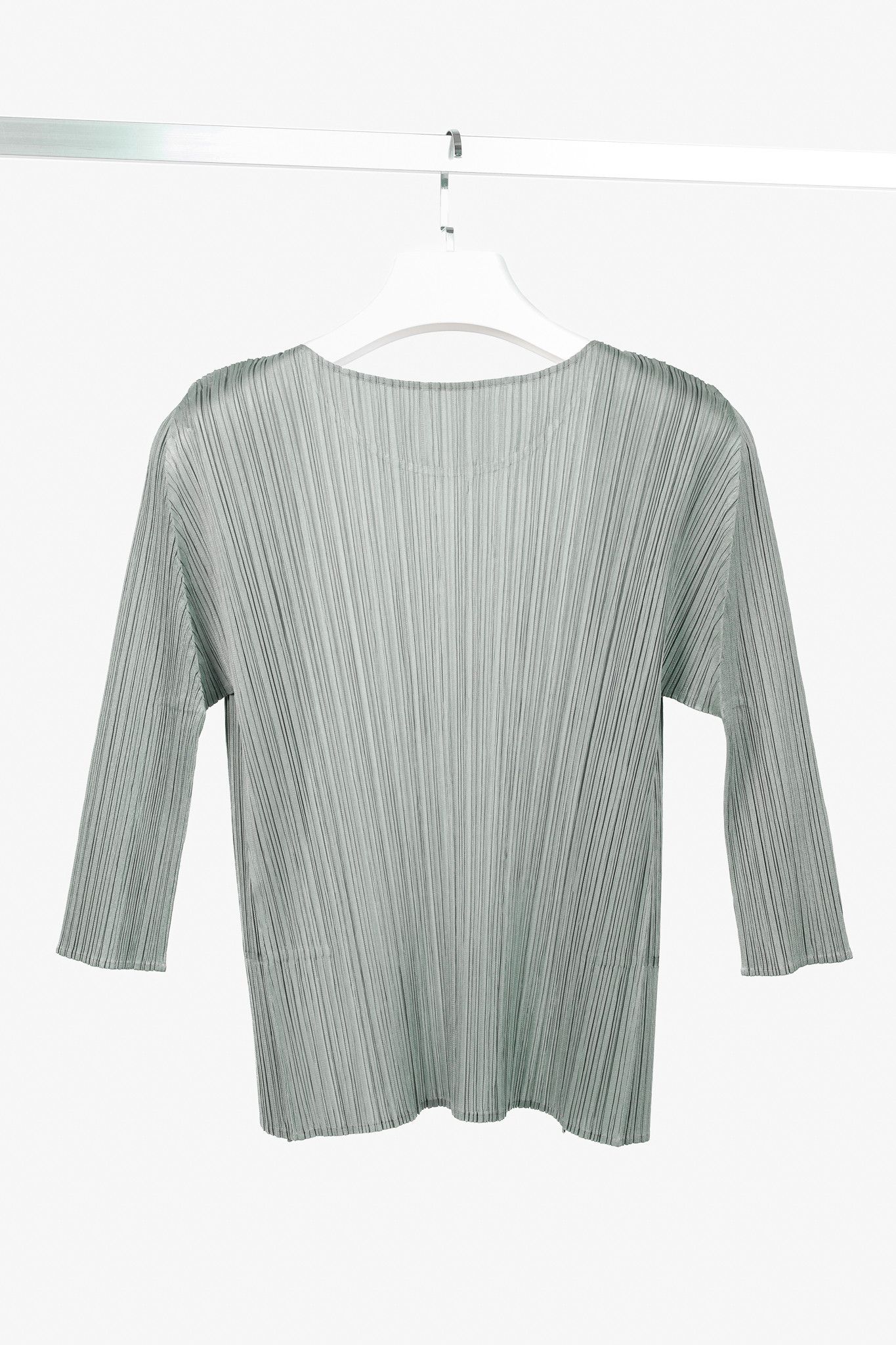 Pleats Please Issey Miyake Pleats Please Issey Miyake Open-Front Cardigan Size S / US 4 / IT 40 - 2 Thumbnail